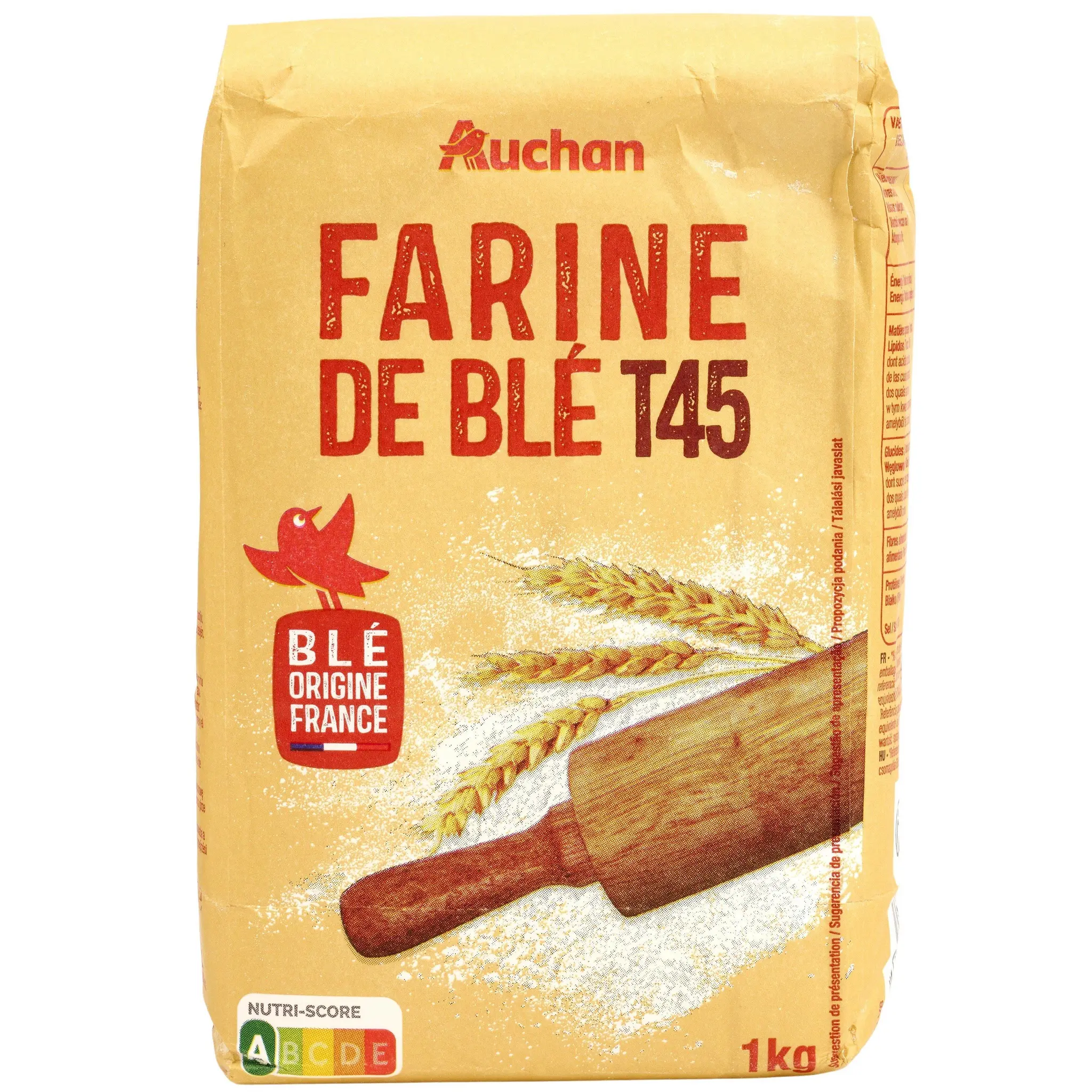 AUCHAN Farine de blé T45