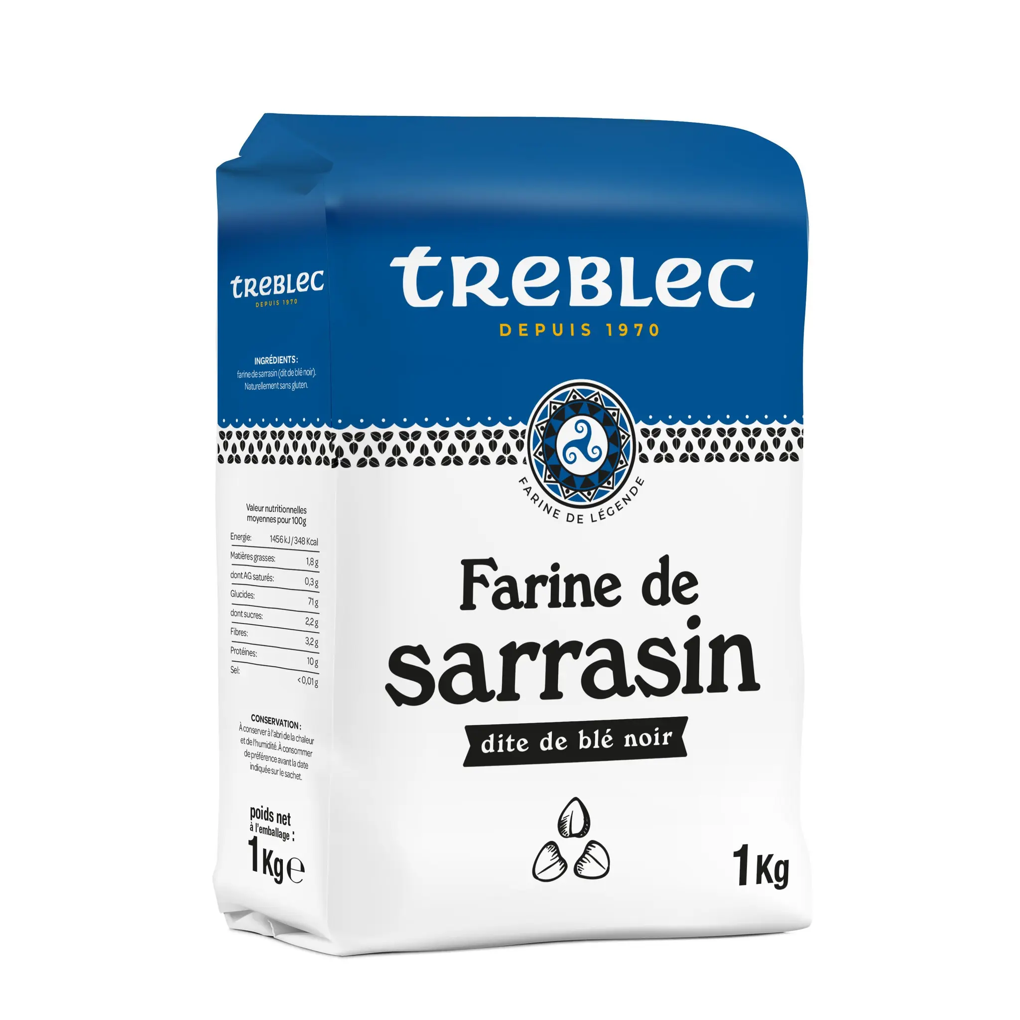 TREBLEC Farine de sarrasin blé noir