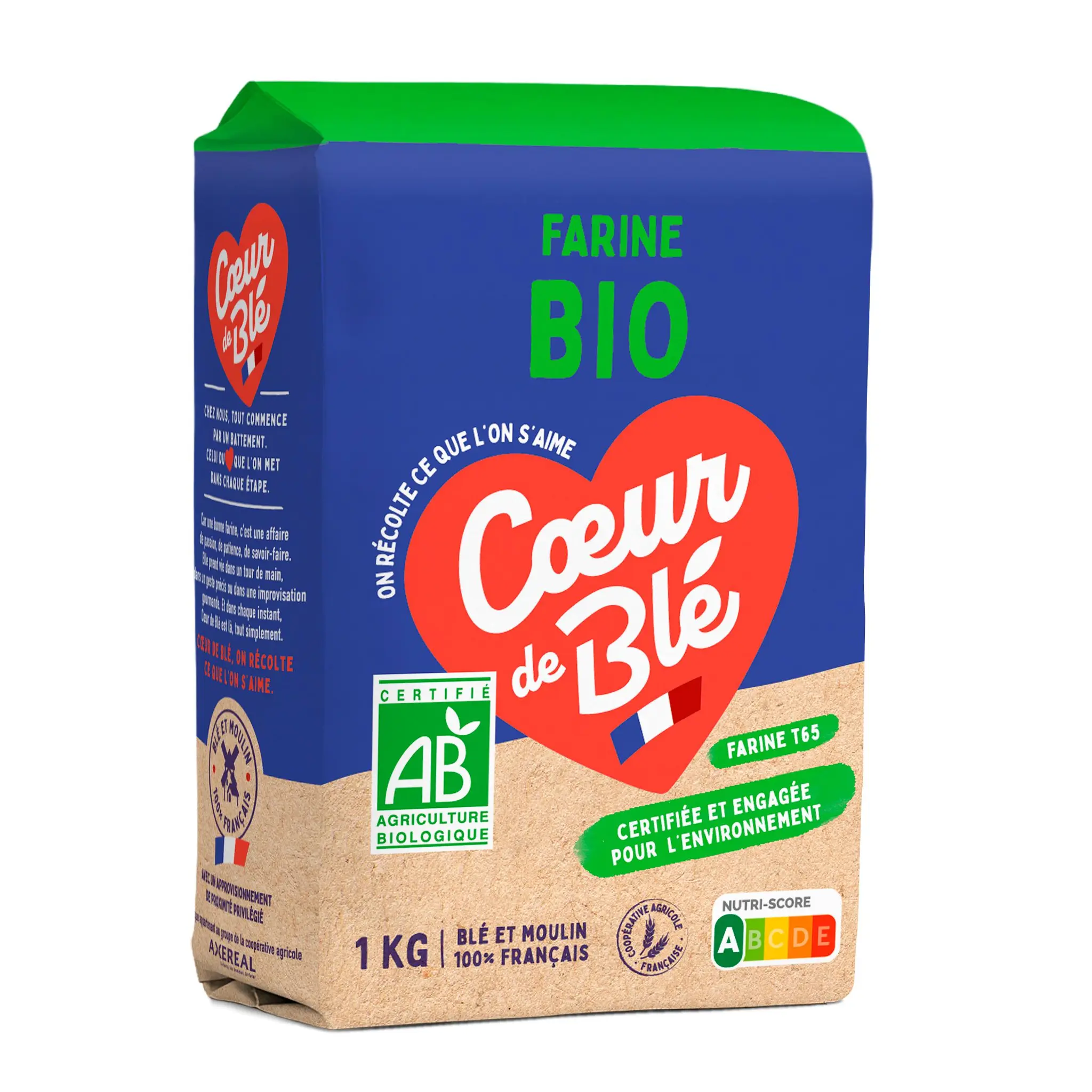 LA COMPAGNIE DES FARINES Farine bio cœur de blé tous usages