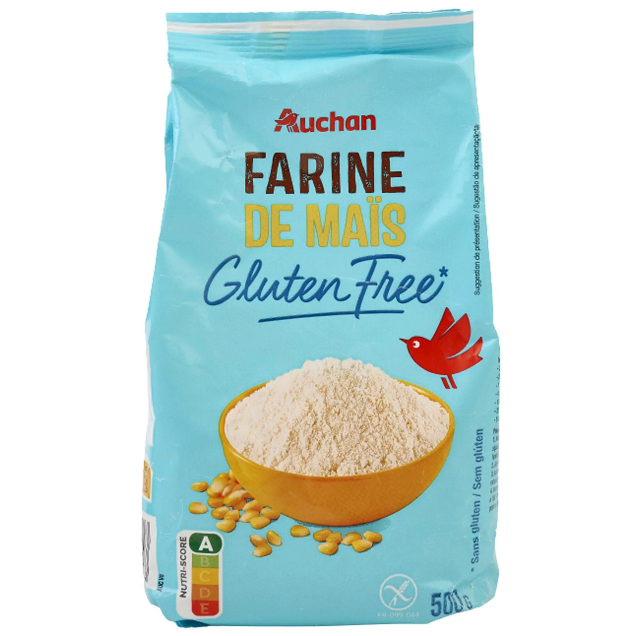 AUCHAN Farine de maïs sans gluten
