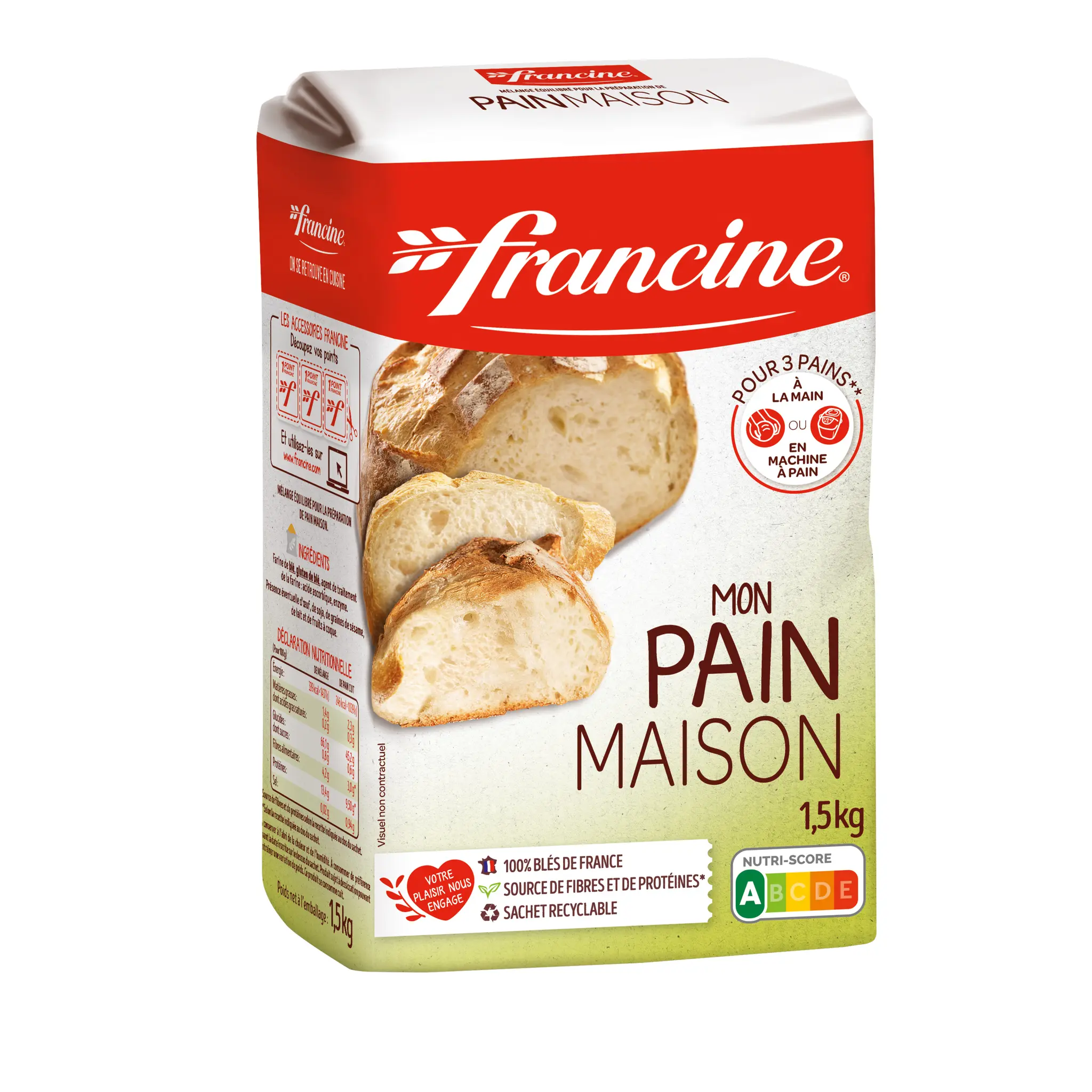 FRANCINE Farine pour pain