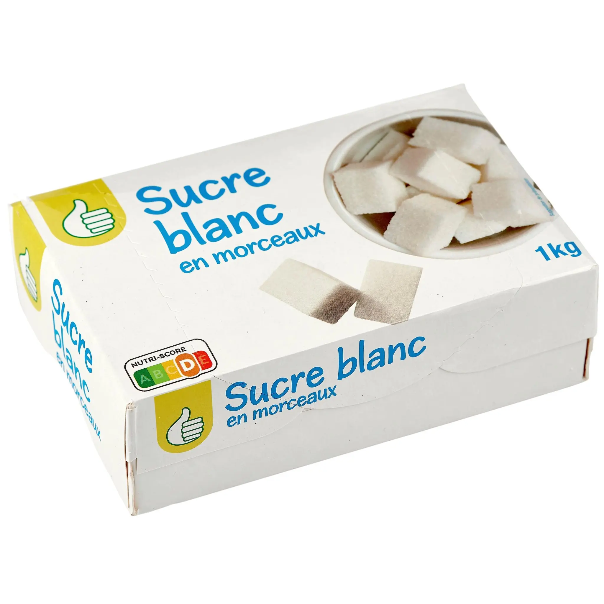 POUCE Sucre blanc en morceaux