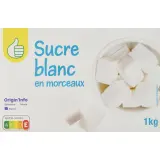 POUCE Sucre blanc en morceaux