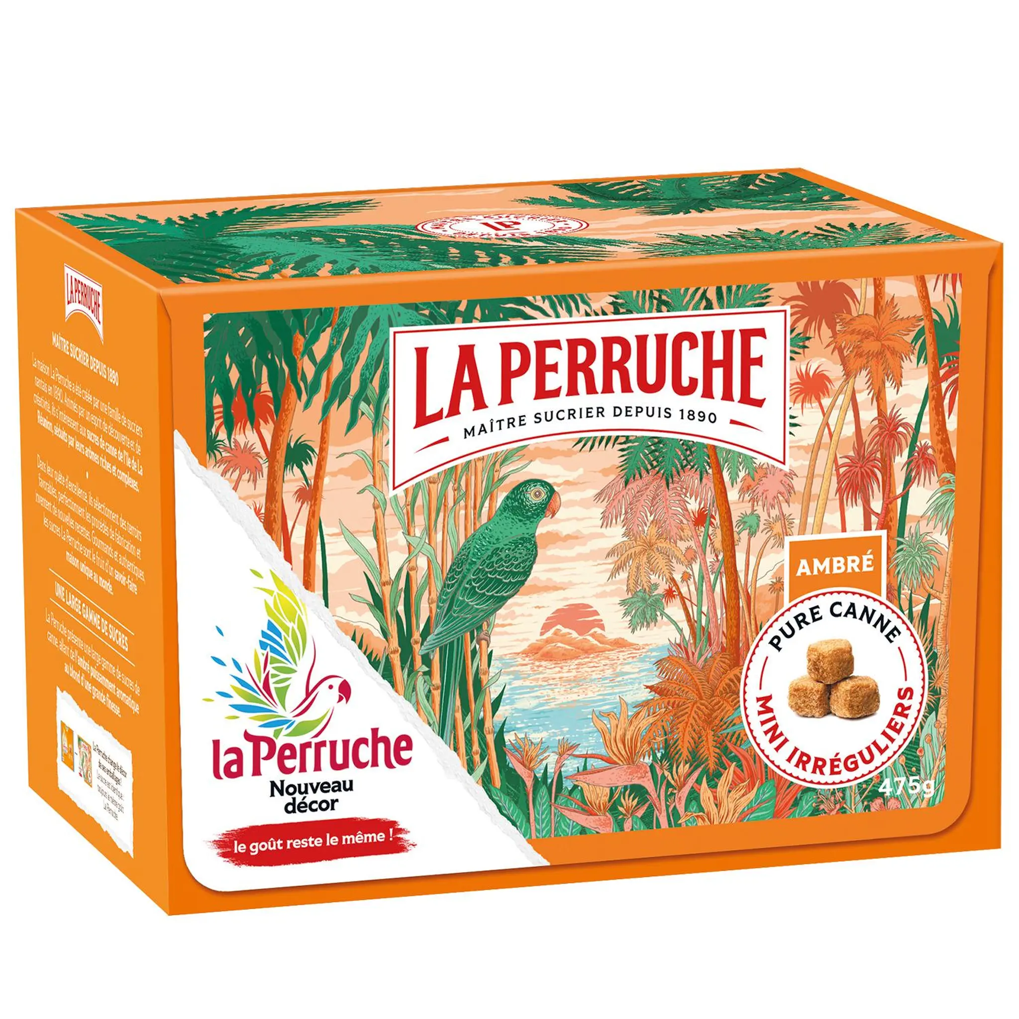 LA PERRUCHE Mini sucre pure canne pour espresso