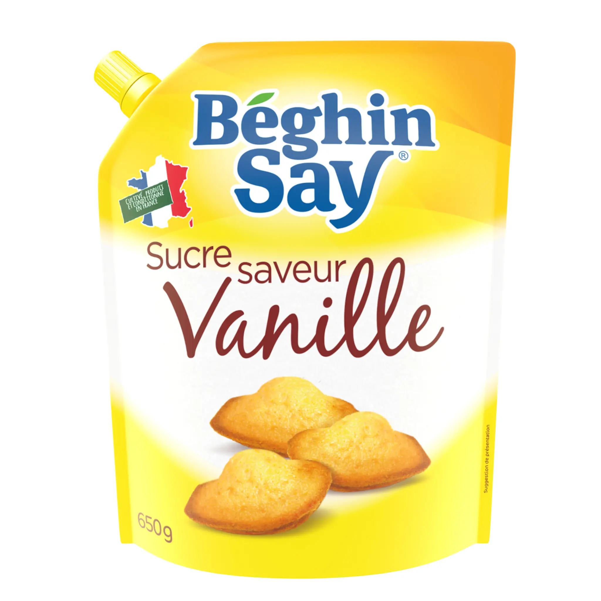 BEGHIN SAY Sucre aromatisé vanille