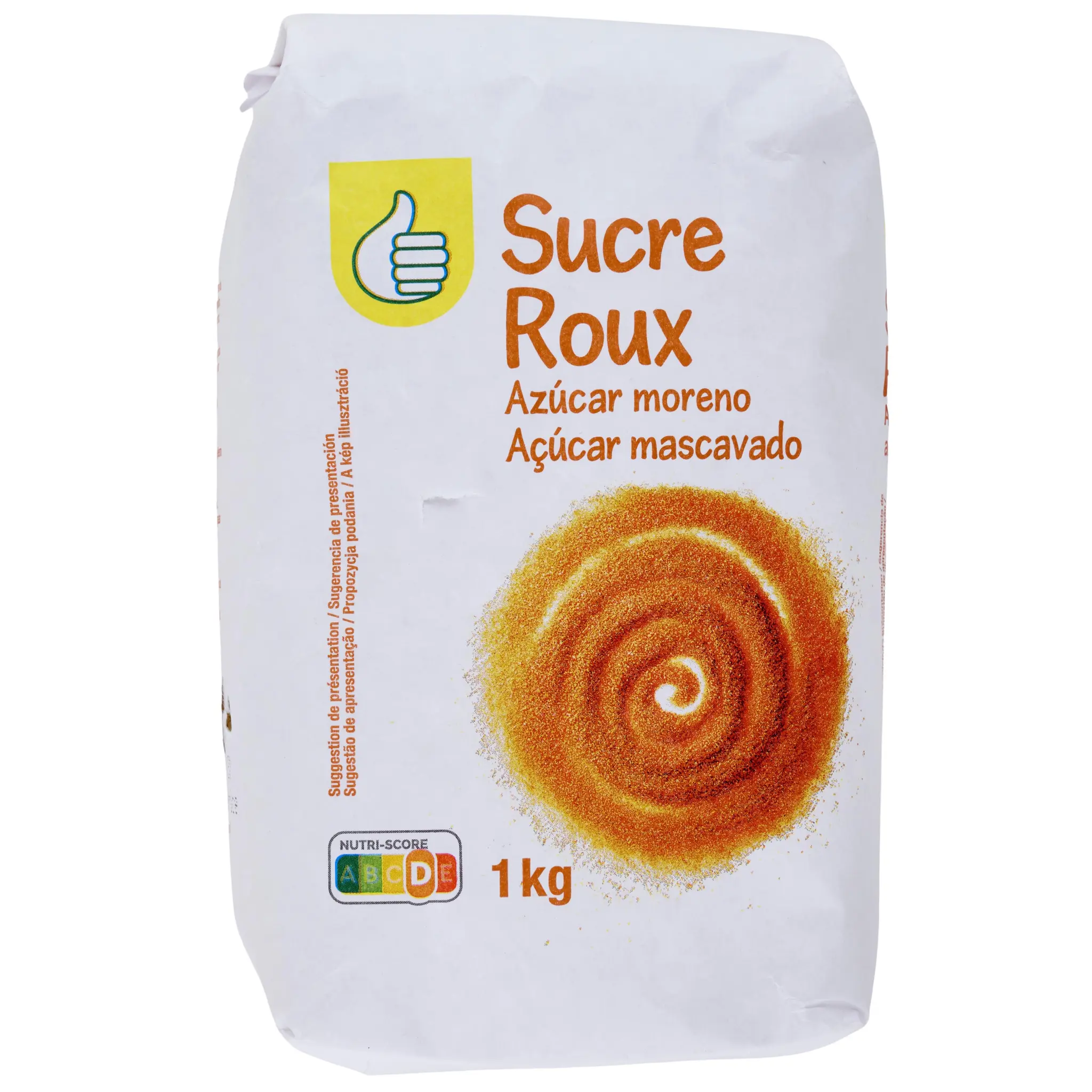 POUCE Sucre roux en poudre