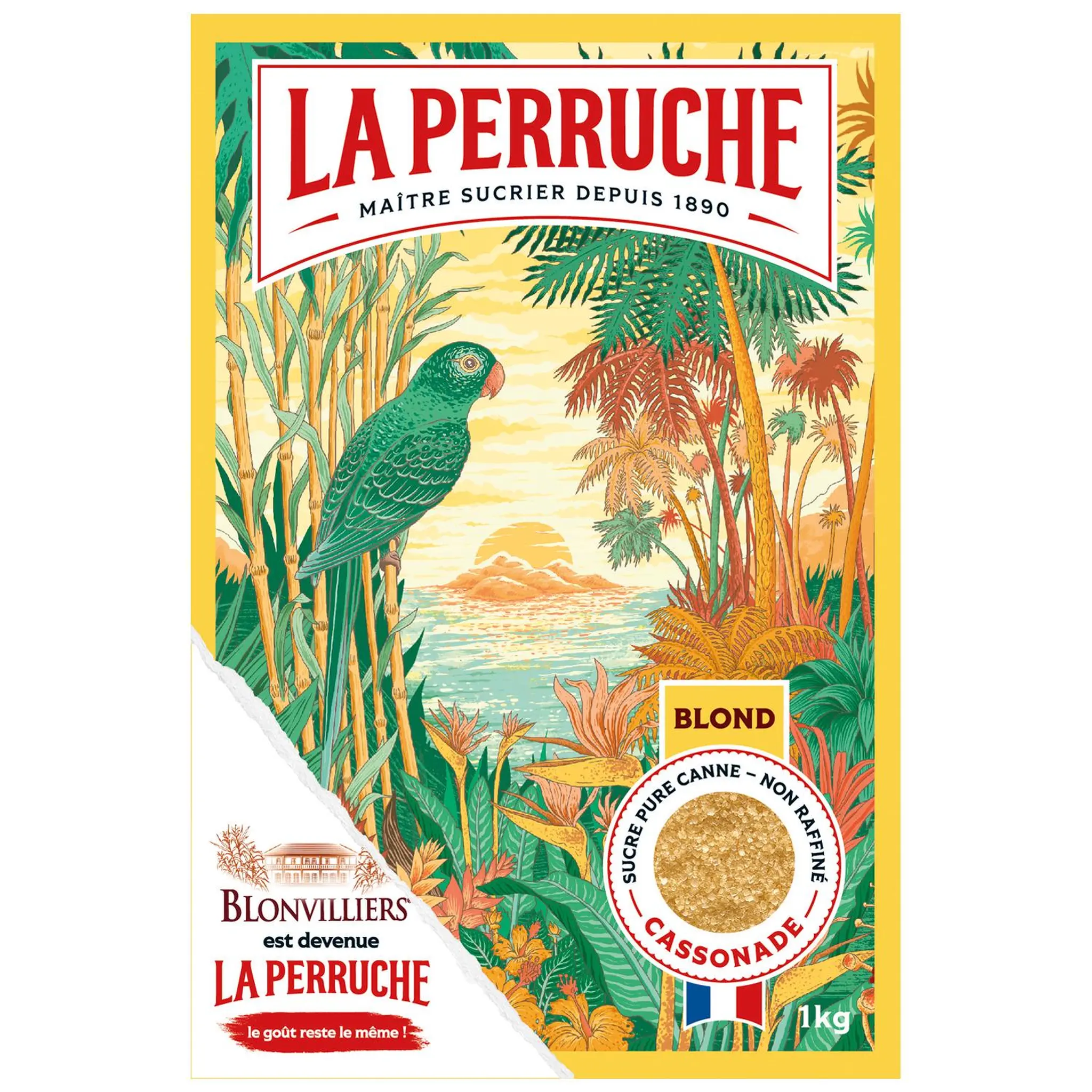 BEGHIN SAY Blonvilliers pure sucre de canne blond en poudre