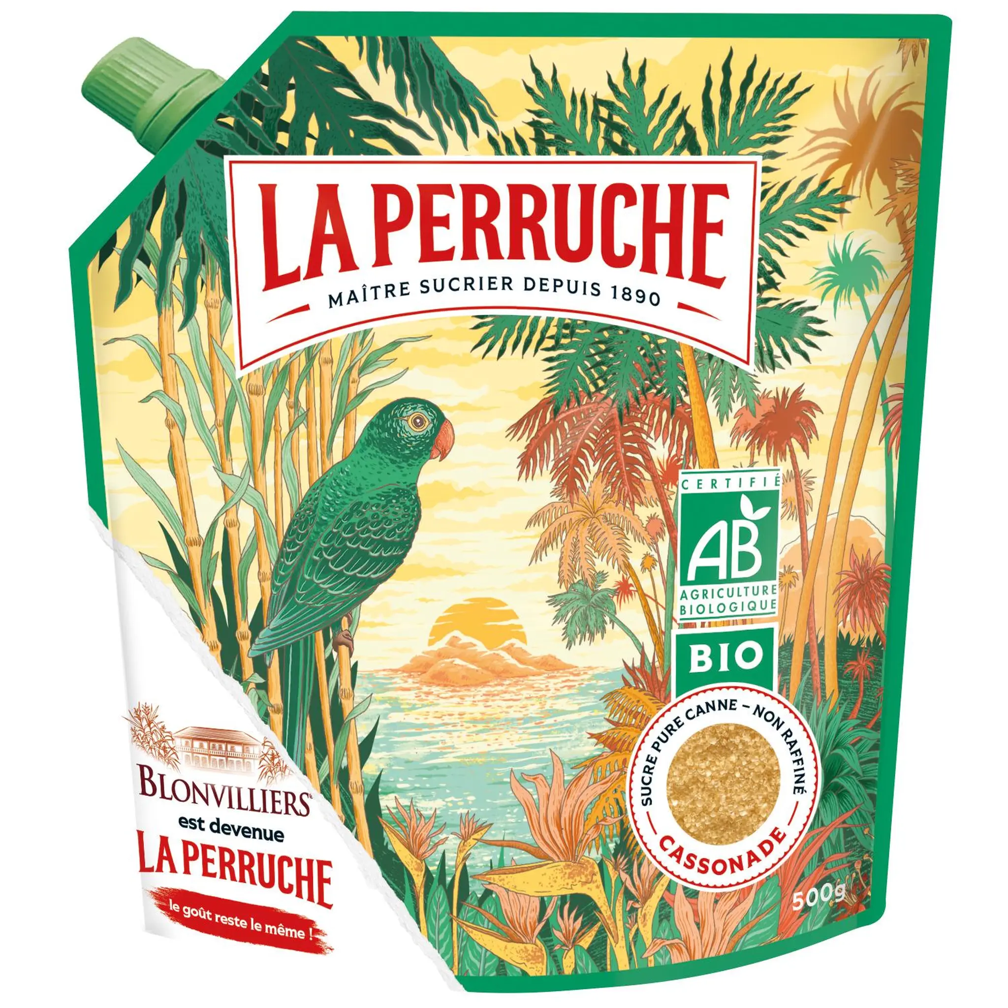 BEGHIN SAY Blonvilliers sucre pure cannes blond bio doypack