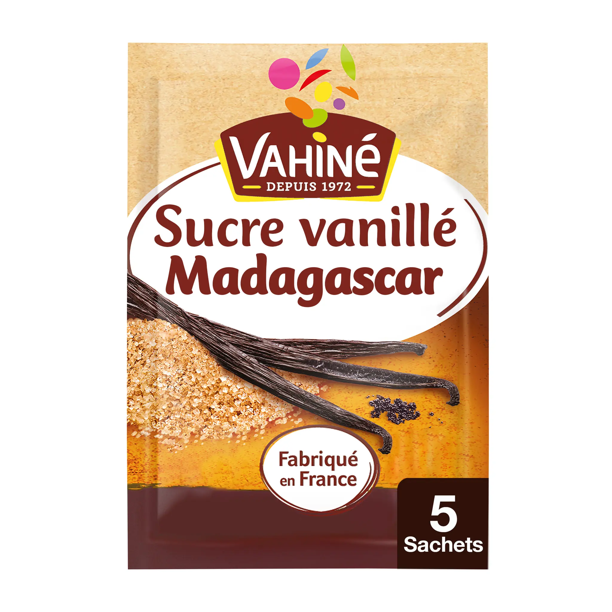 VAHINE Sucre vanillé de Madagascar