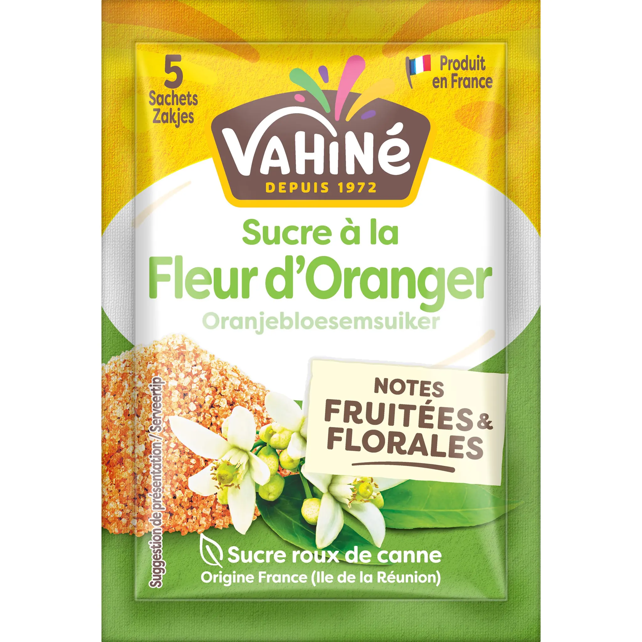 VAHINE Sucre à la fleur d'oranger