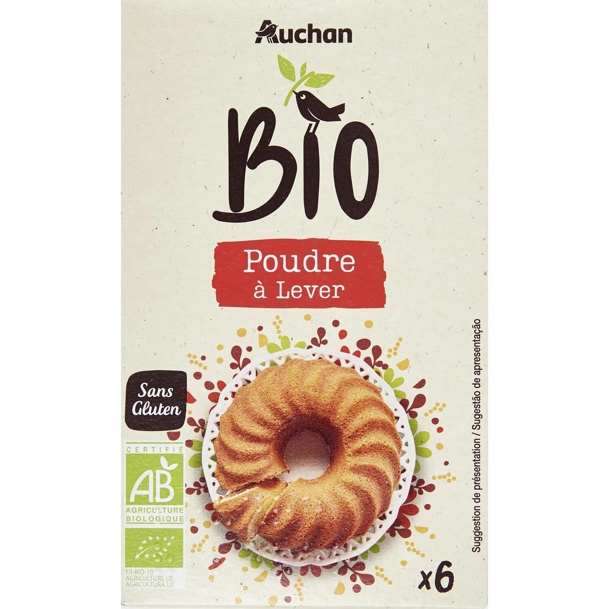 AUCHAN BIO Poudre à lever