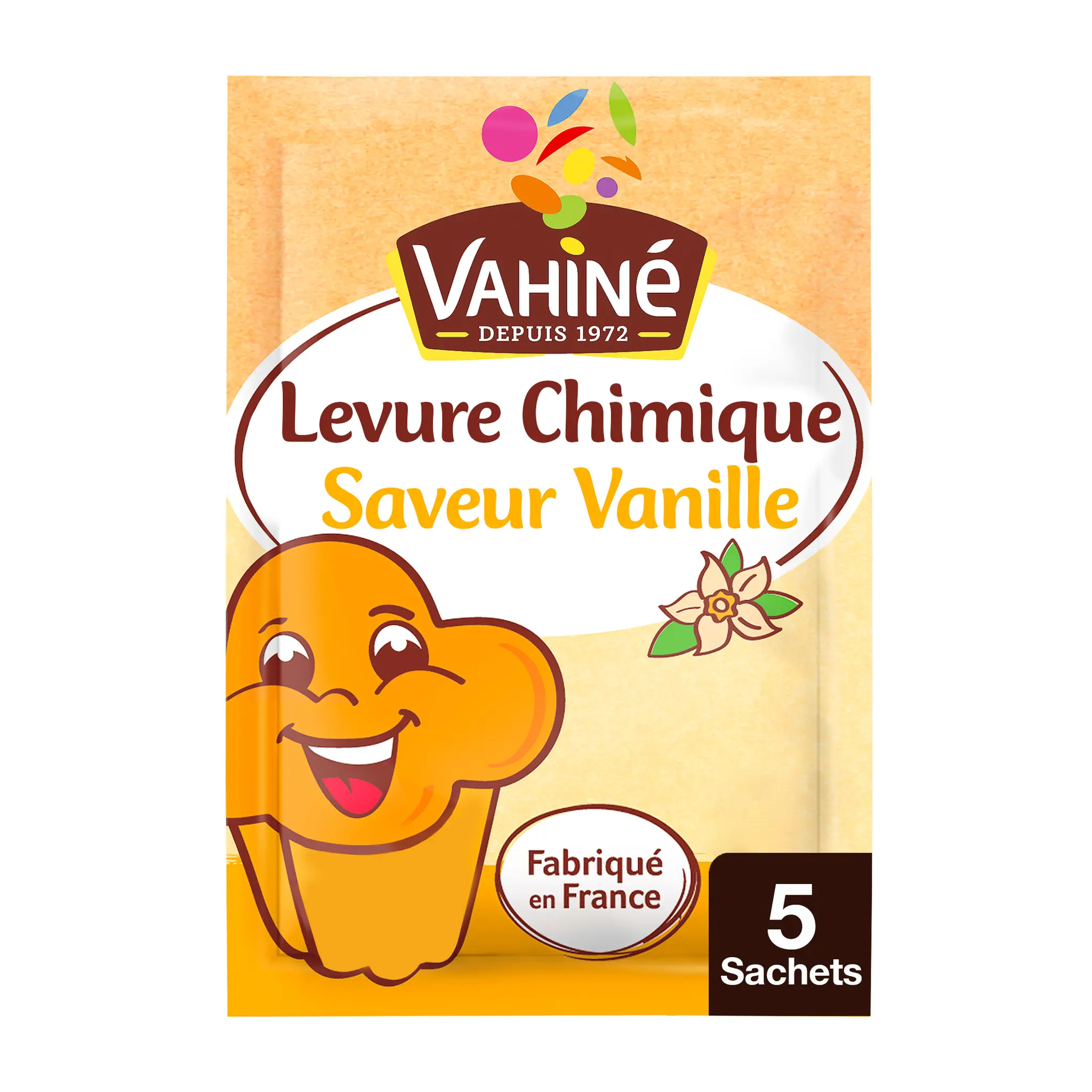 VAHINE Levure chimique saveur vanille