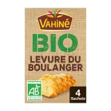 VAHINE Levure du boulanger bio levée rapide