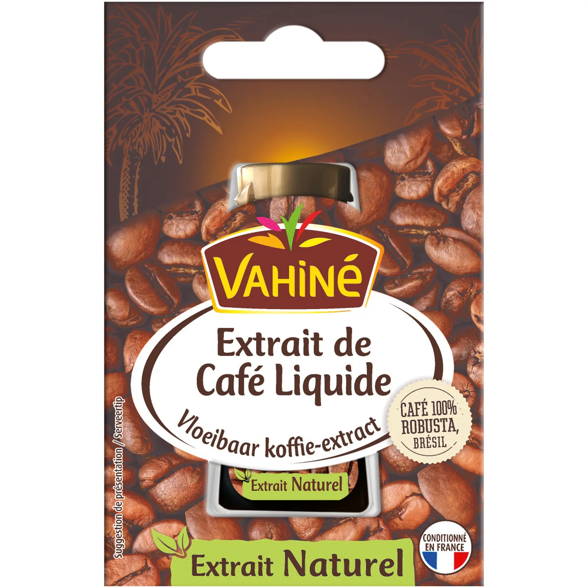 VAHINE Extrait de café liquide