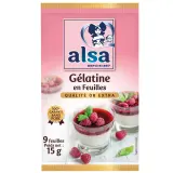 ALSA Gélatine en feuilles