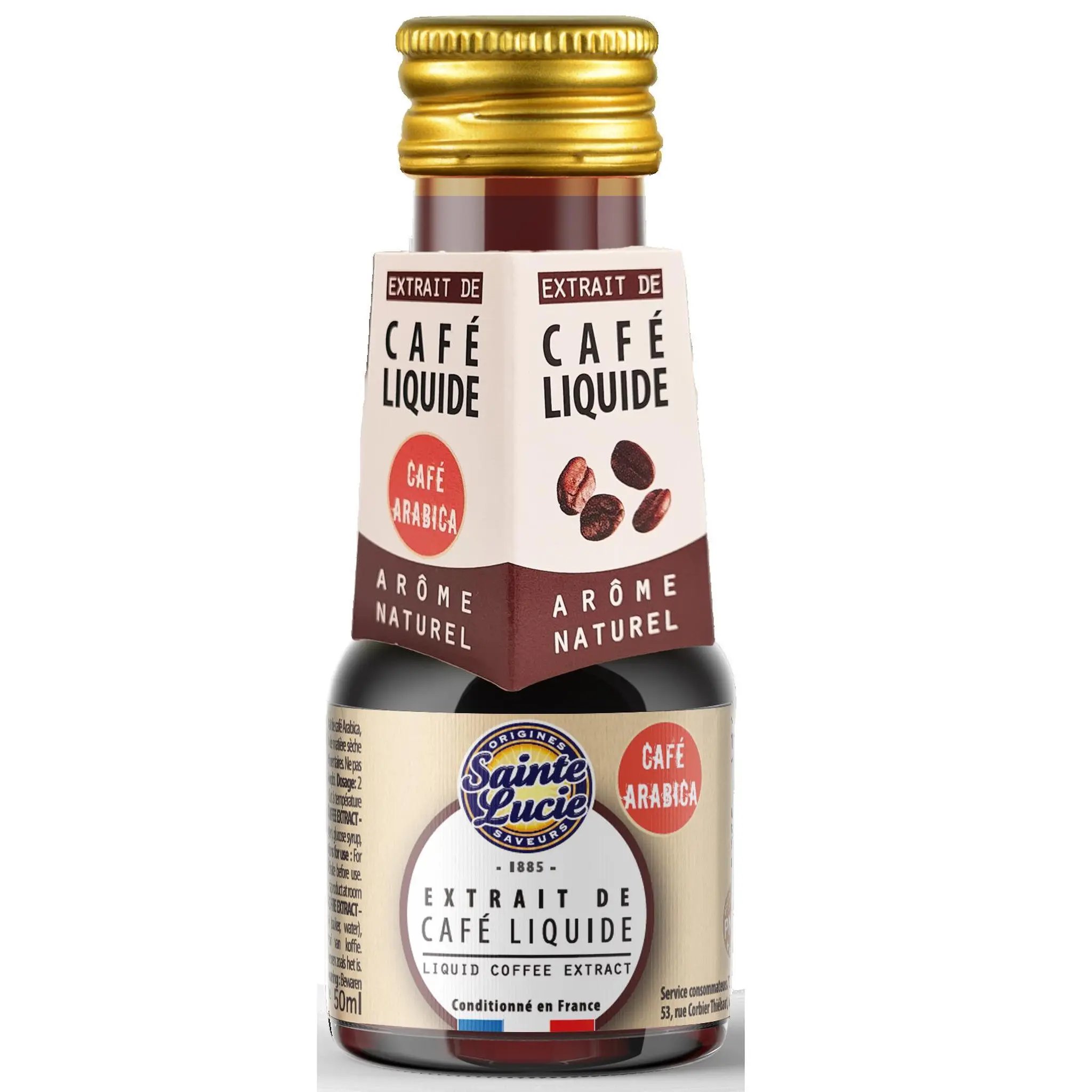SAINTE LUCIE Extrait de café liquide naturel