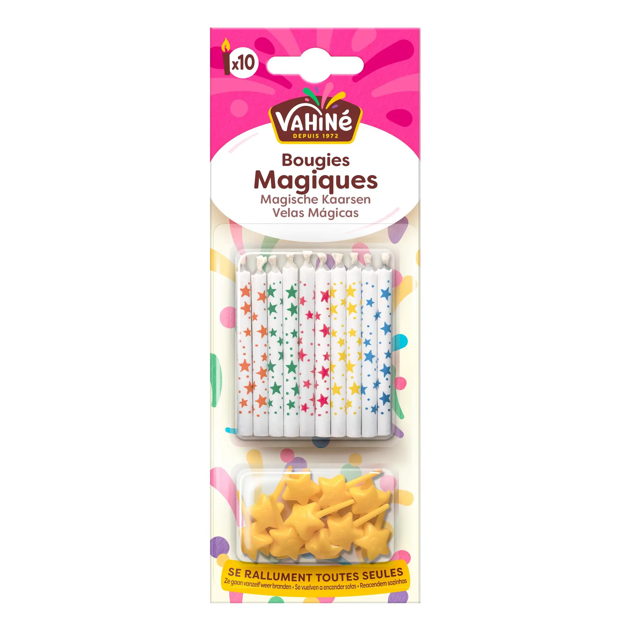 VAHINE Bougies magiques