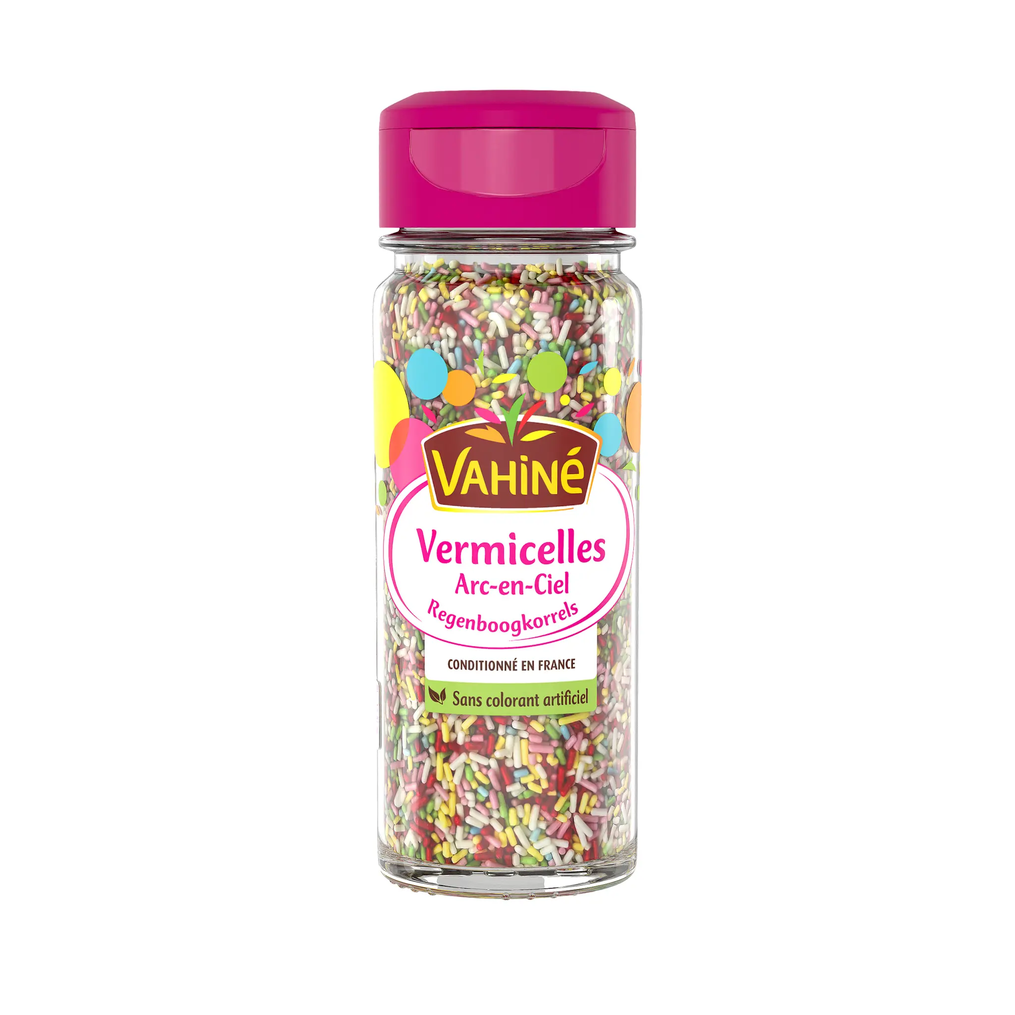 VAHINE Vermicelles arc-en-ciel sucré