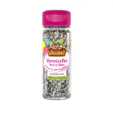 VAHINE Vermicelles noir et blanc sans colorant