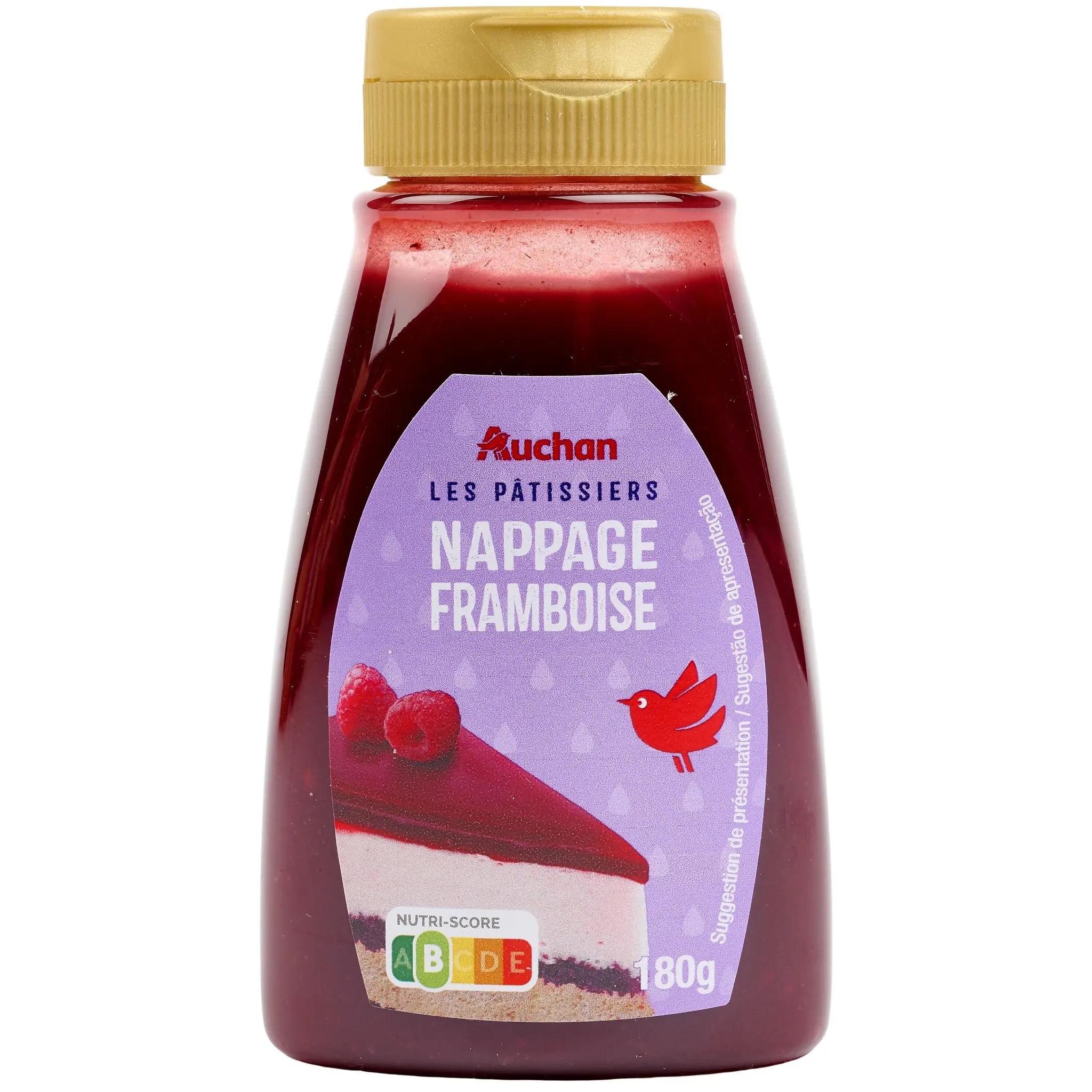 AUCHAN Nappage framboises