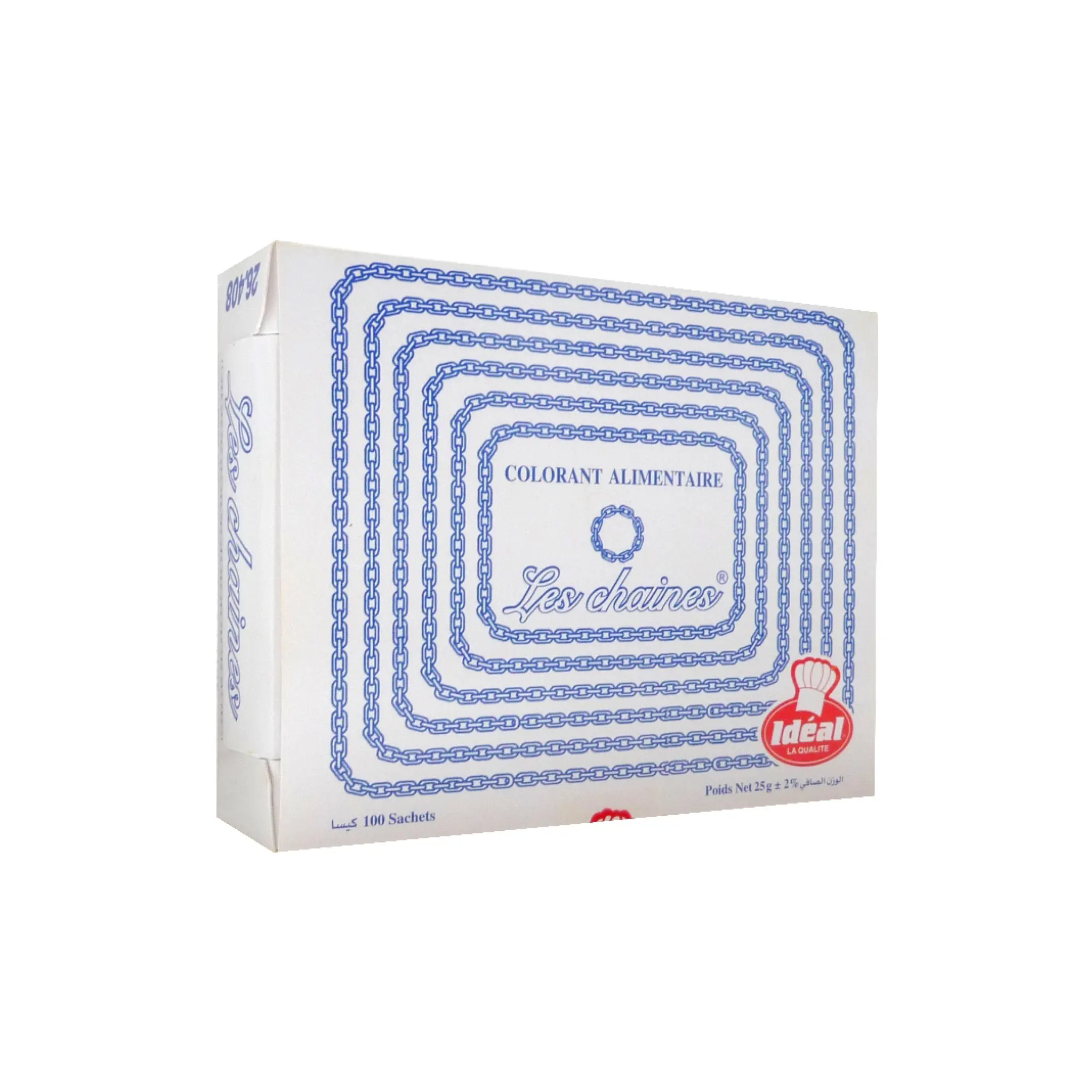LES CHAINES colorant alimentaire en sachet
