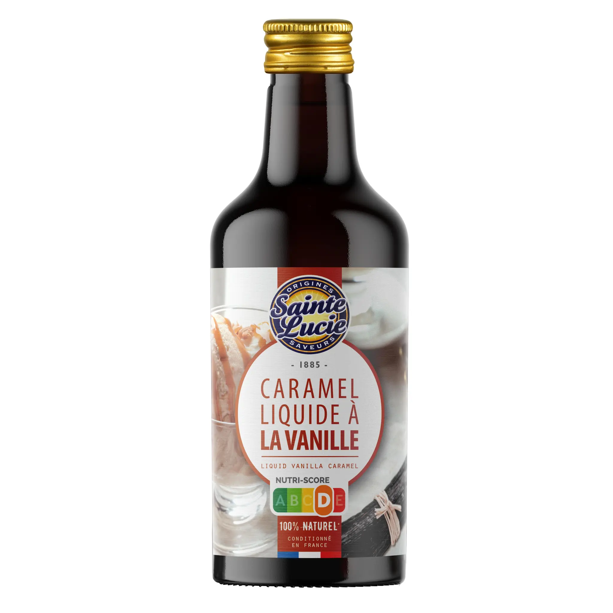 SAINTE LUCIE Caramel liquide à la vanille 100% naturel