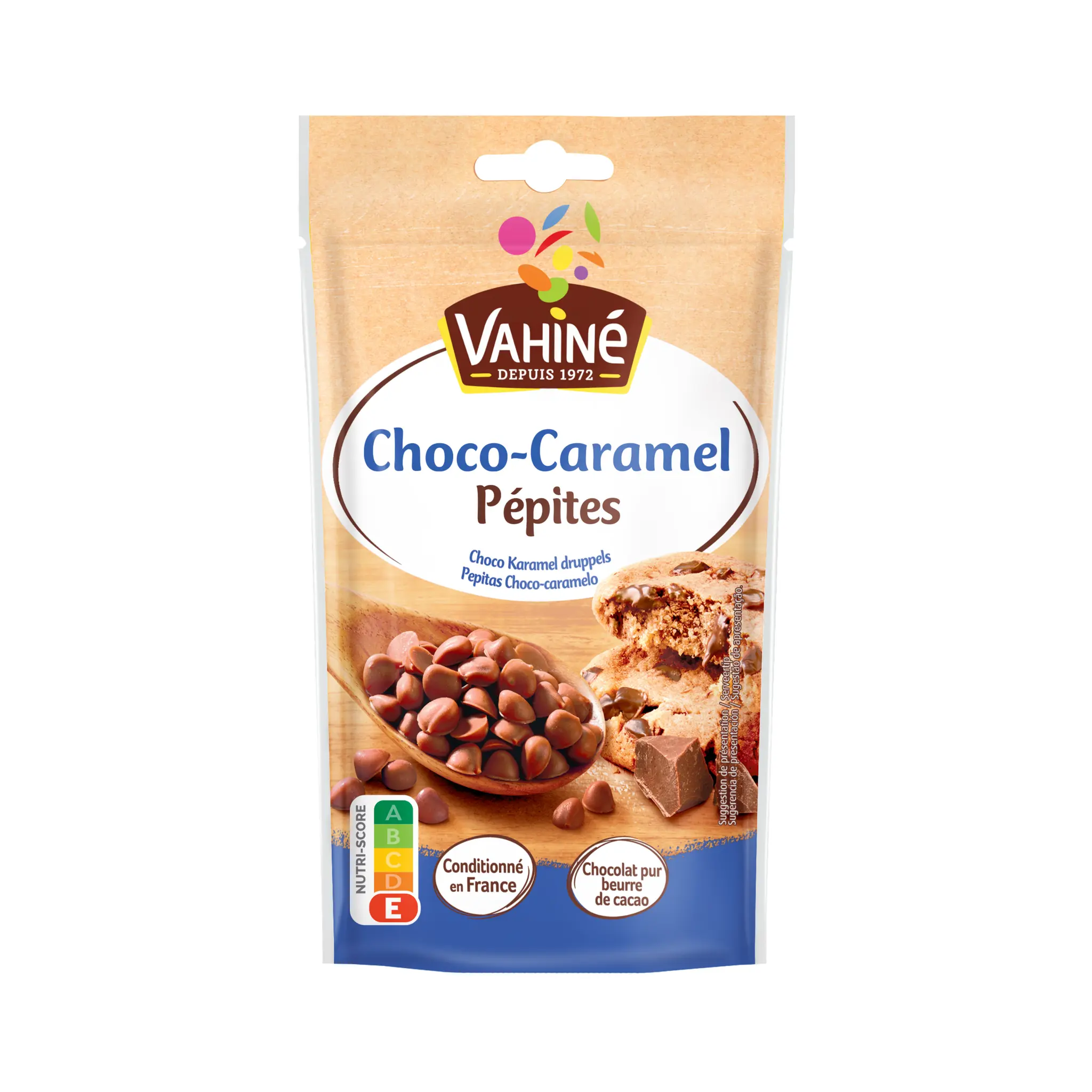 VAHINE Pépites chocolat et caramel