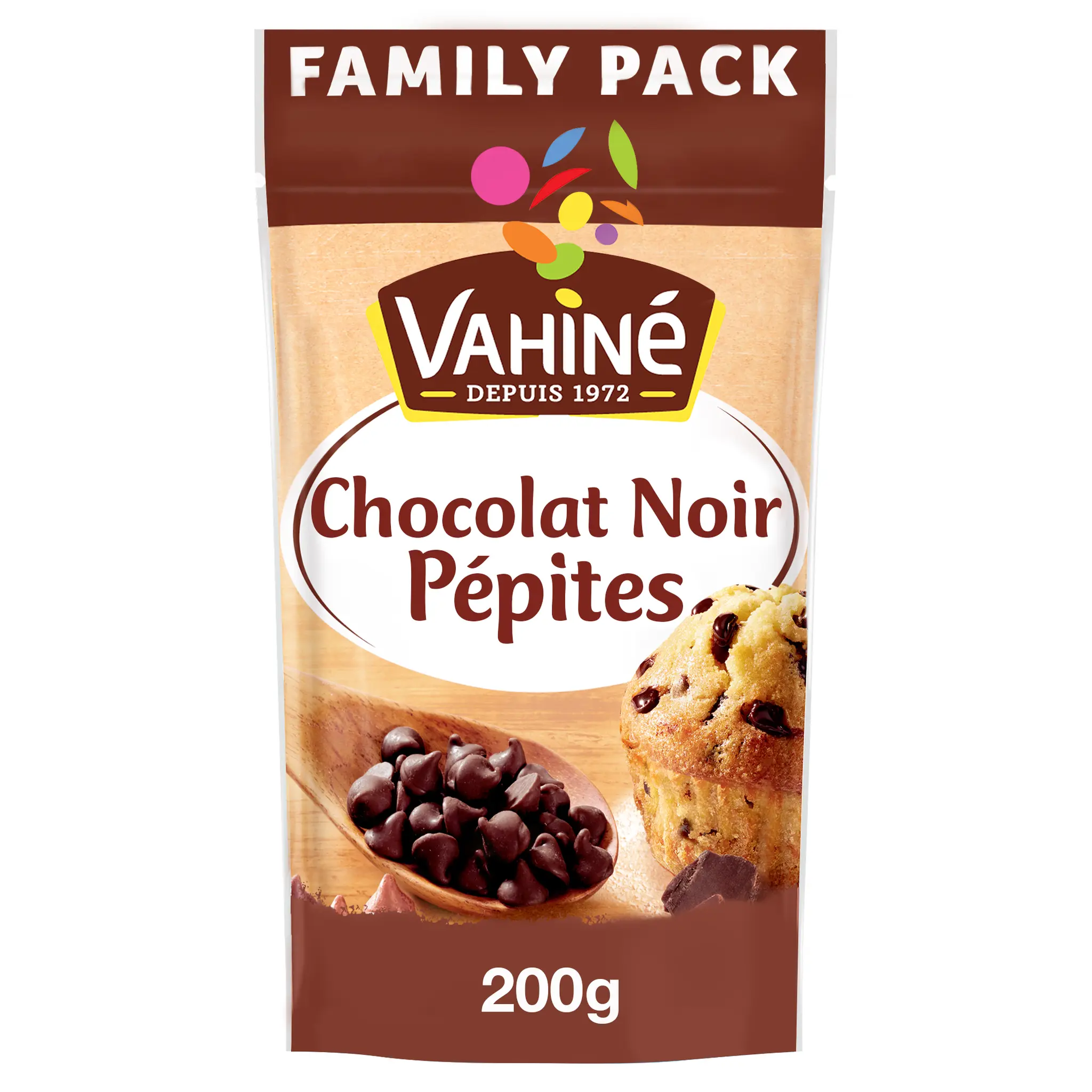 VAHINE Pépites de chocolat noir