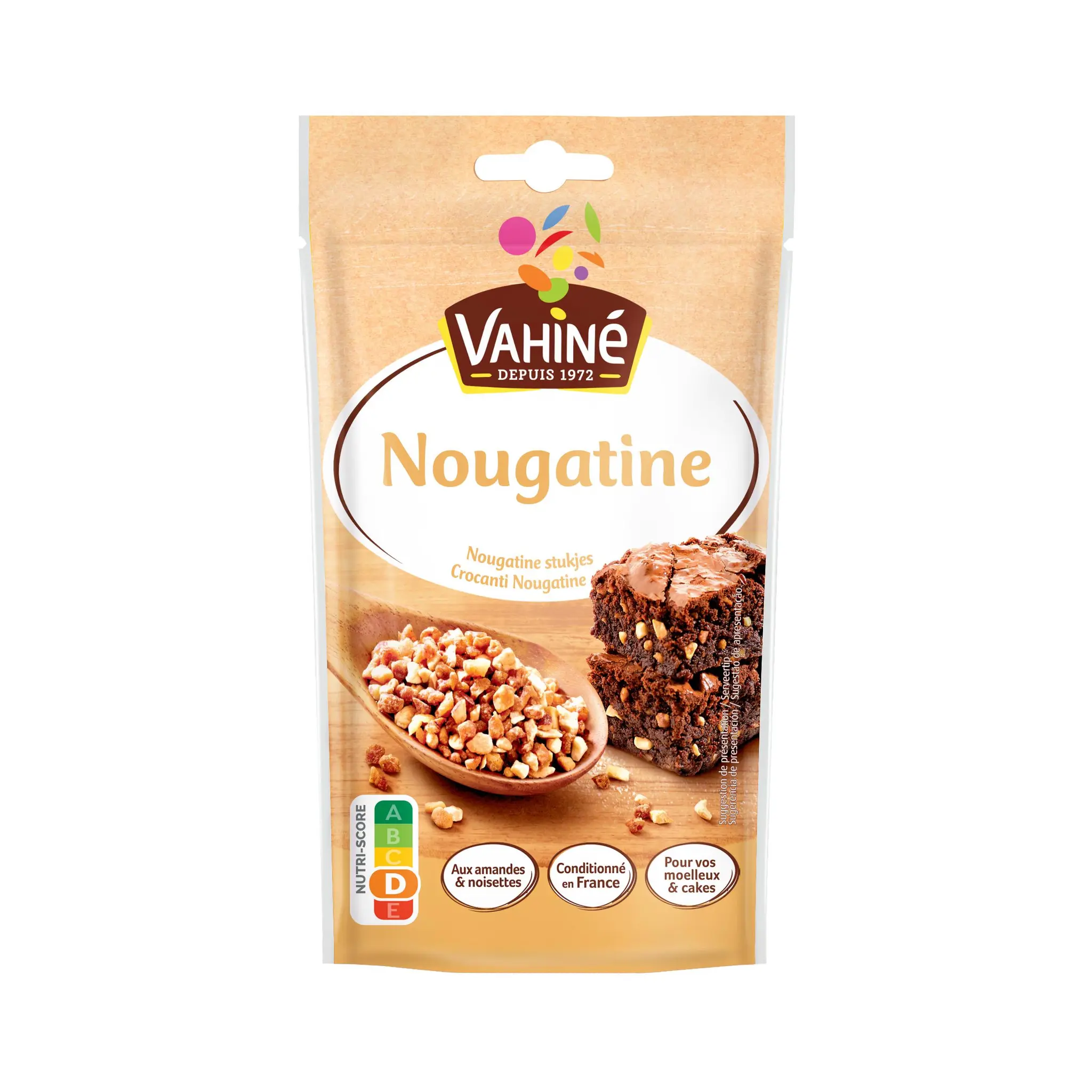 VAHINE Pépites nougatine croquante aux amandes et noisettes