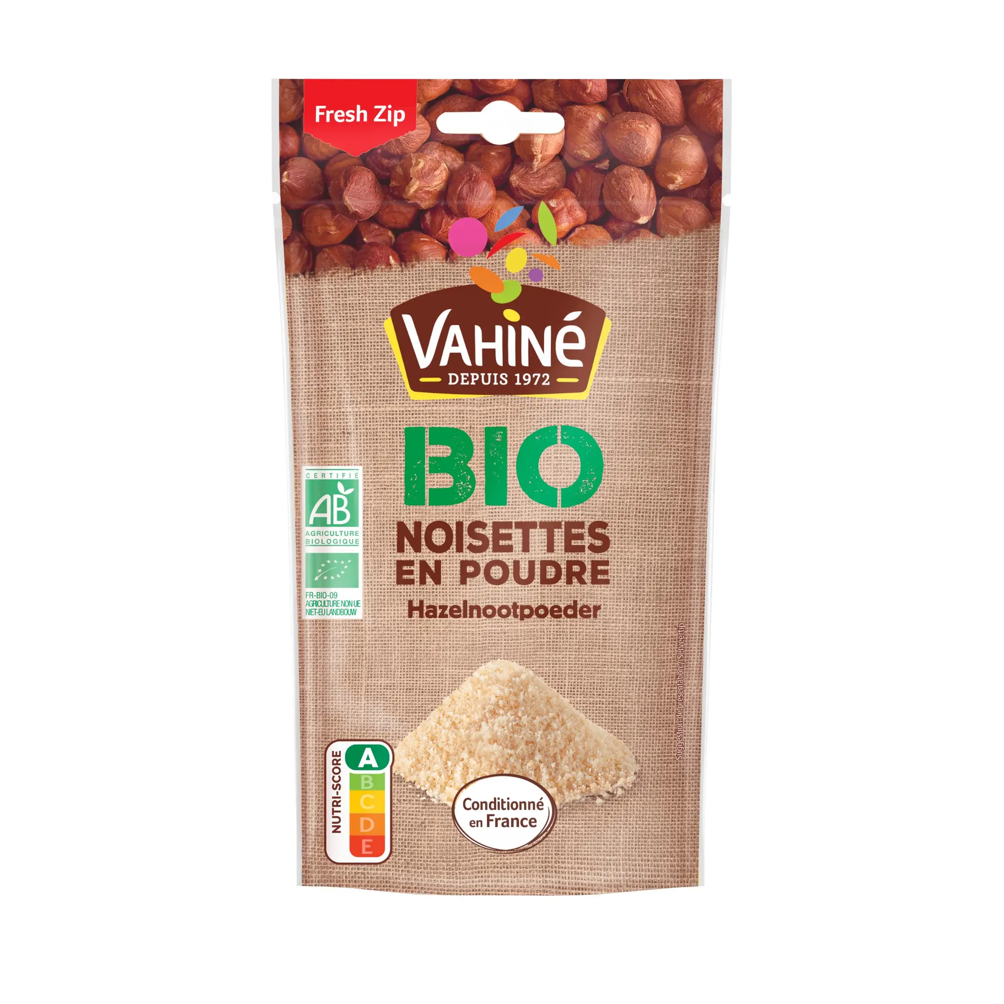 VAHINE Vahiné noisettes bio en poudre