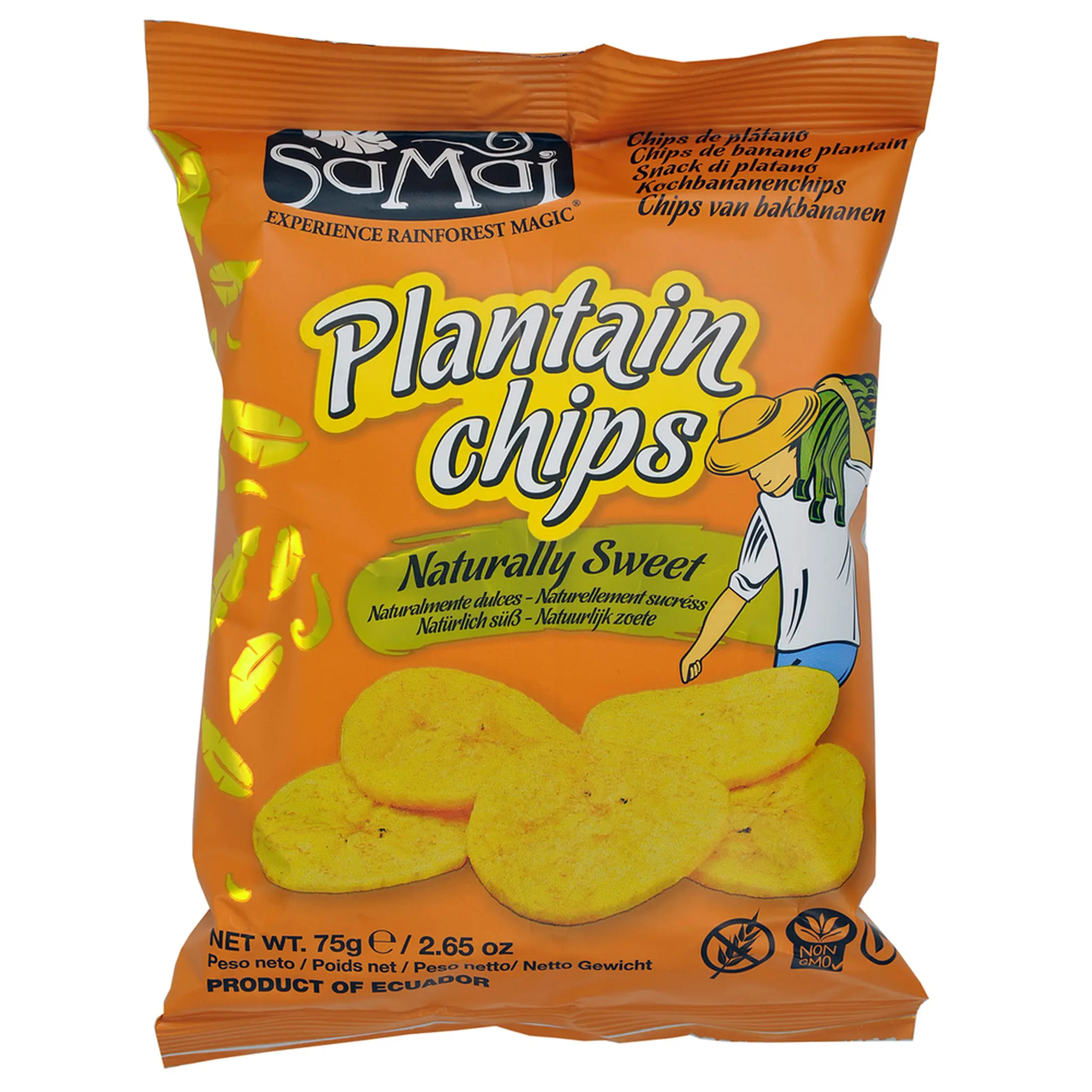 SAMAI Chips de banane plantain