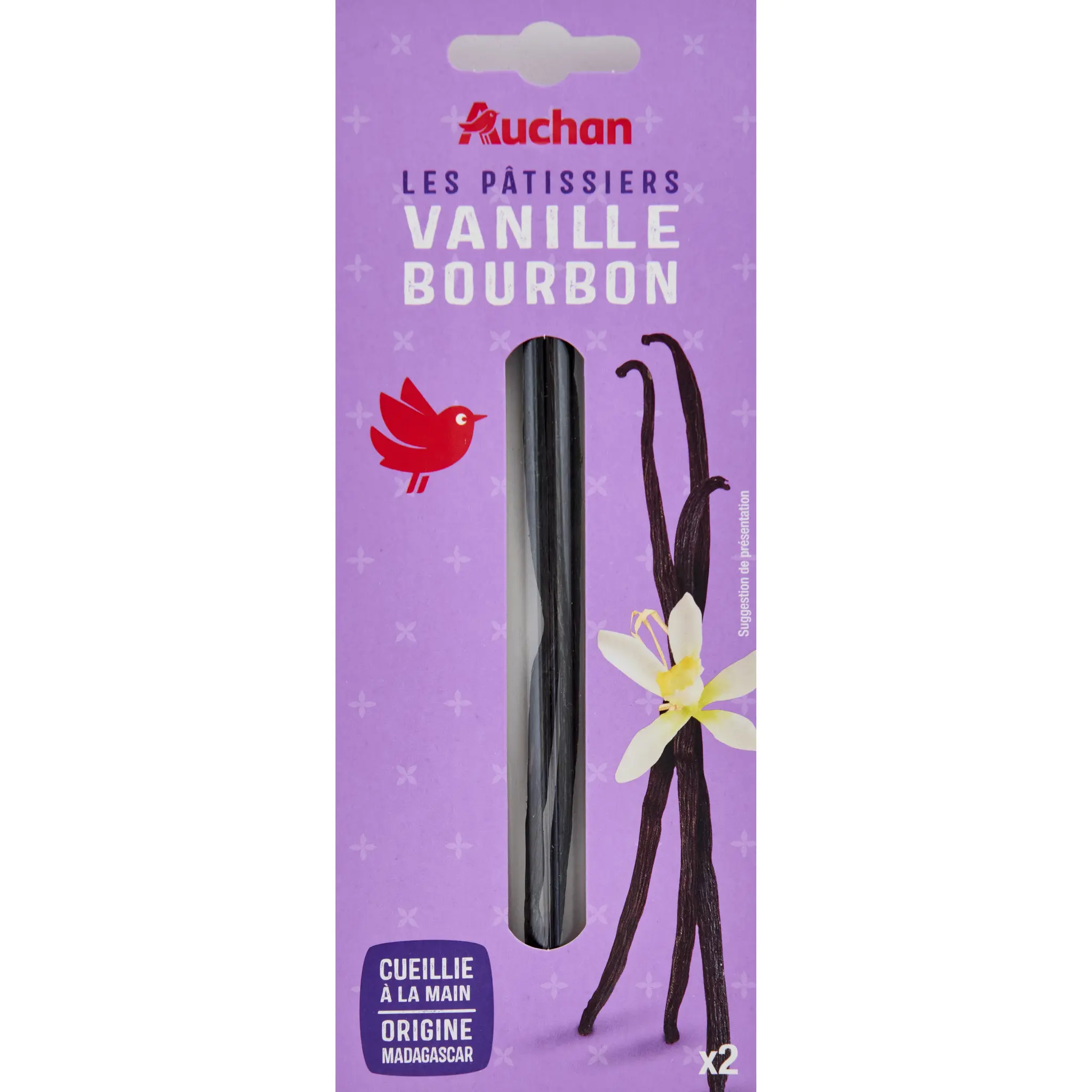 AUCHAN Gousse de vanille bourbon de madagascar