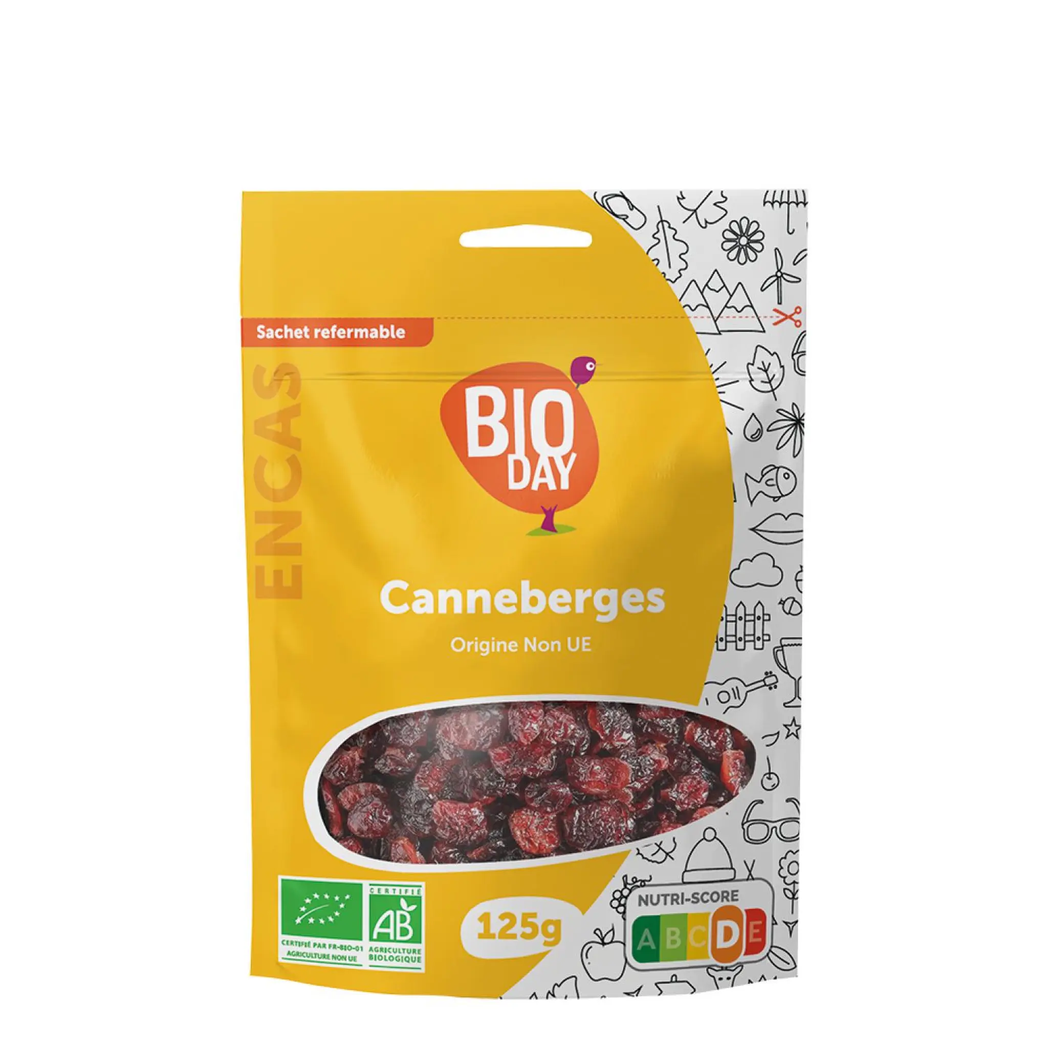 BIODAY Canneberges bio