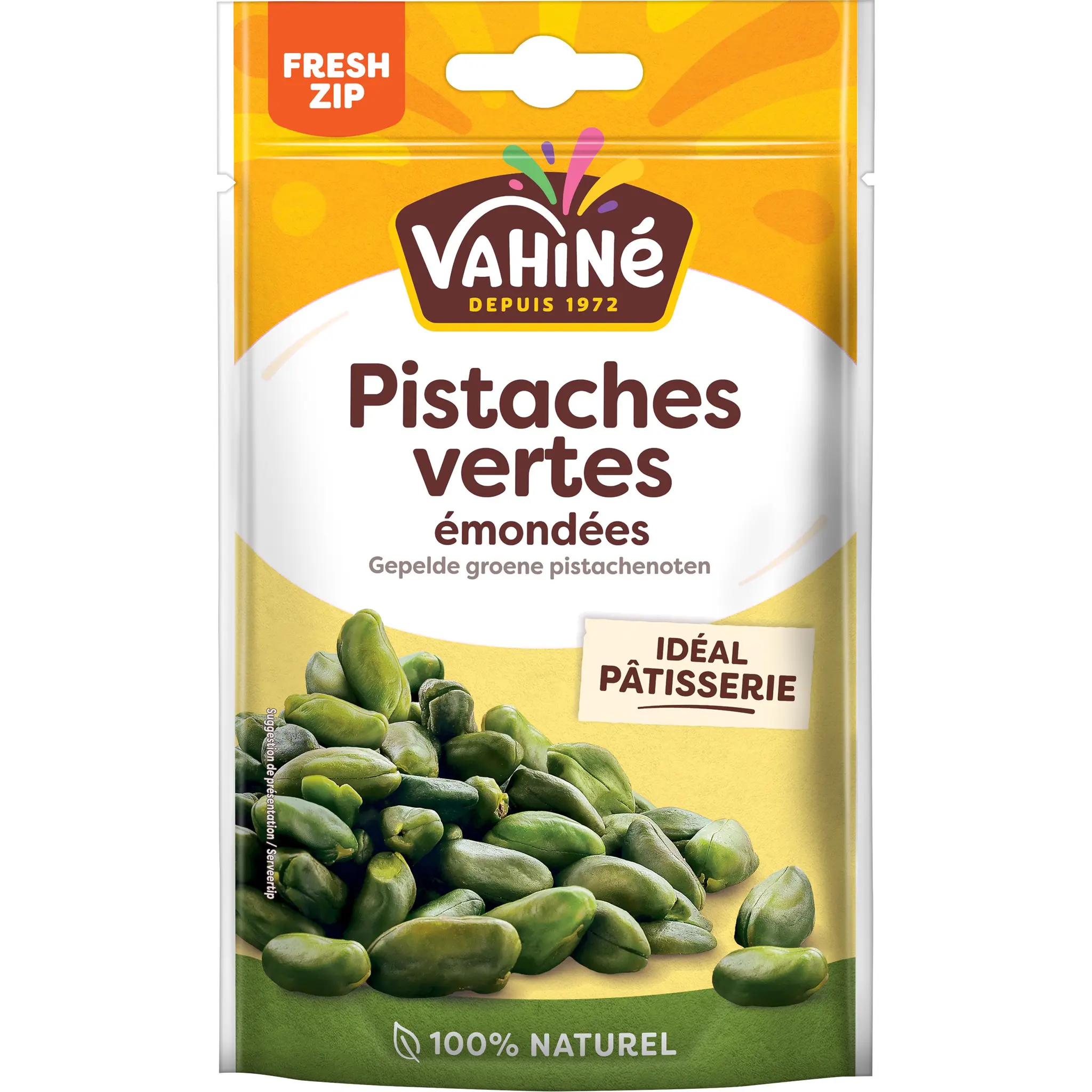 VAHINE Pistaches vertes émondées