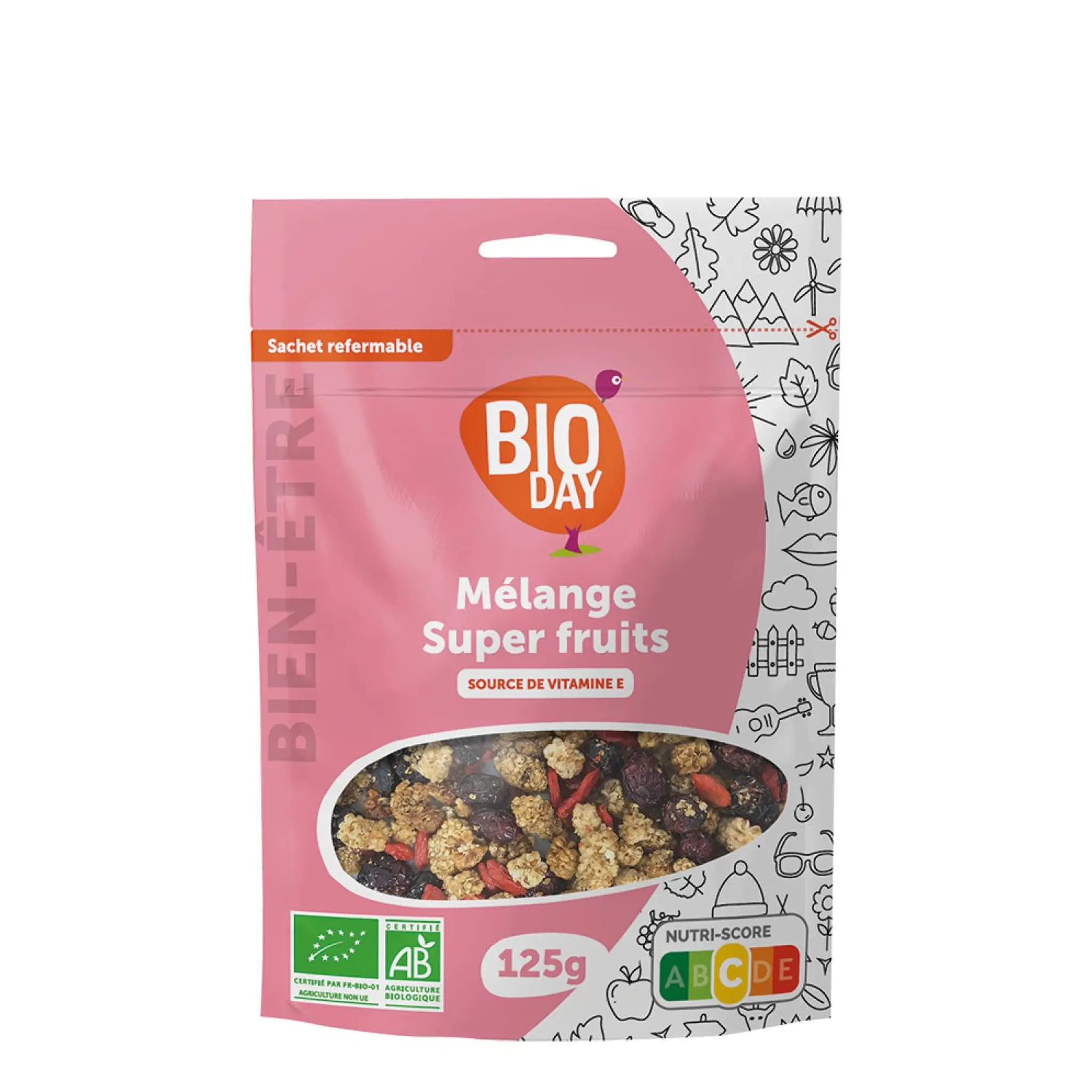 BIODAY Mélange Super fruits bio