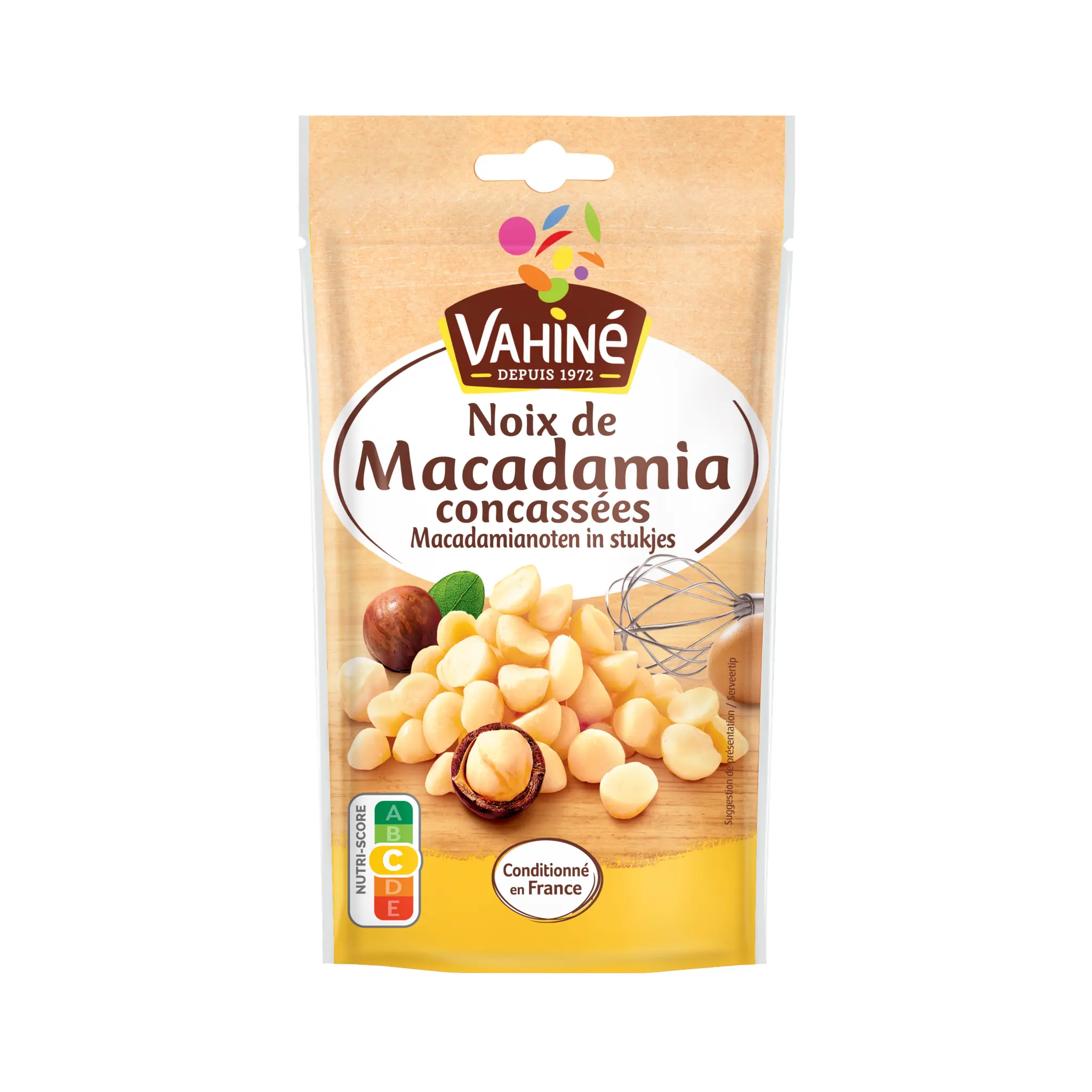 VAHINE Noix de macadamia concassées