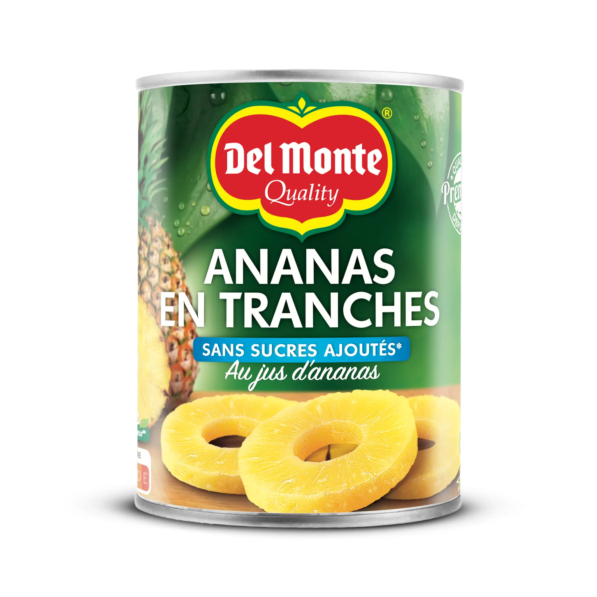 DEL MONTE Ananas en tranches au jus