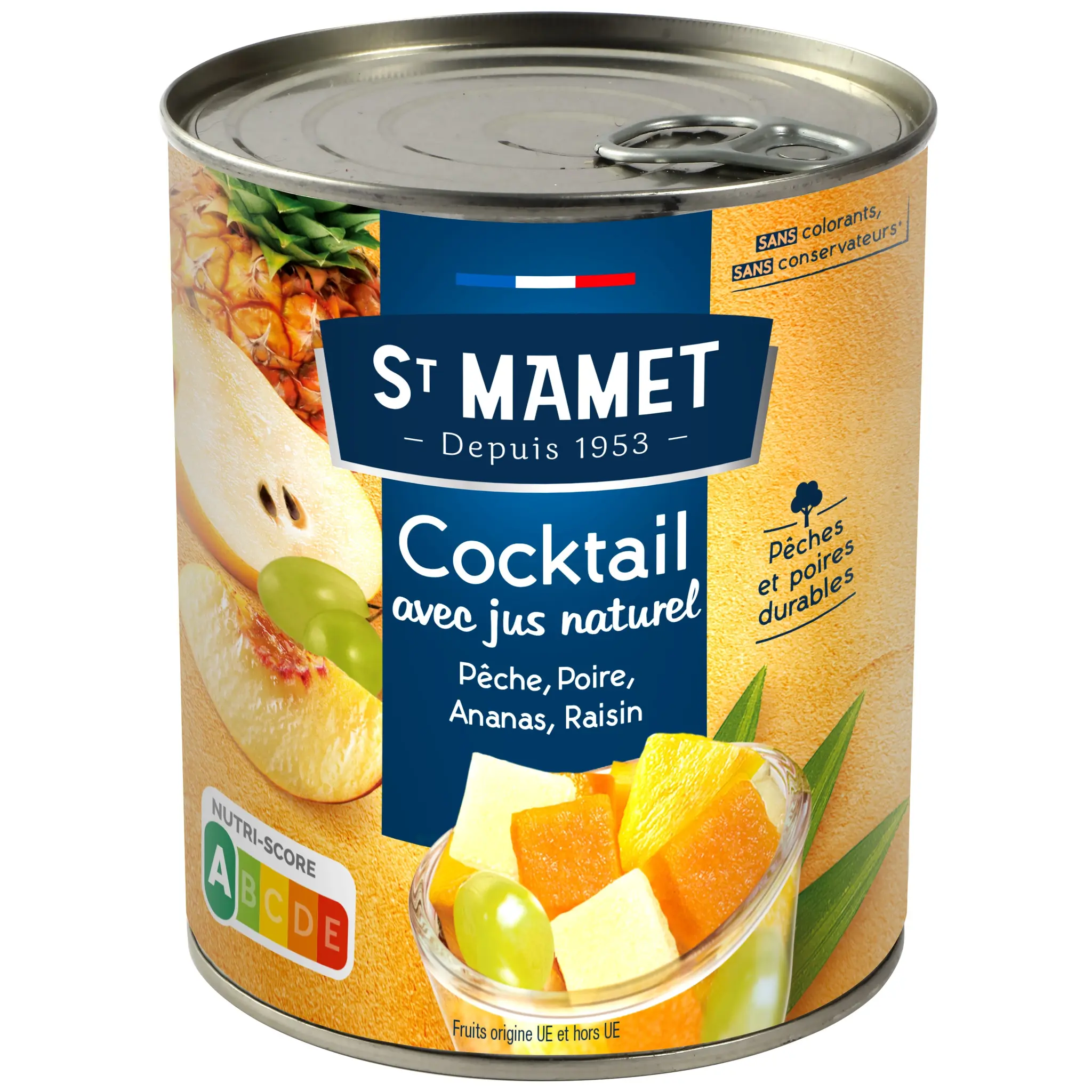 ST MAMET Cocktail de 4 fruits avec son jus naturel