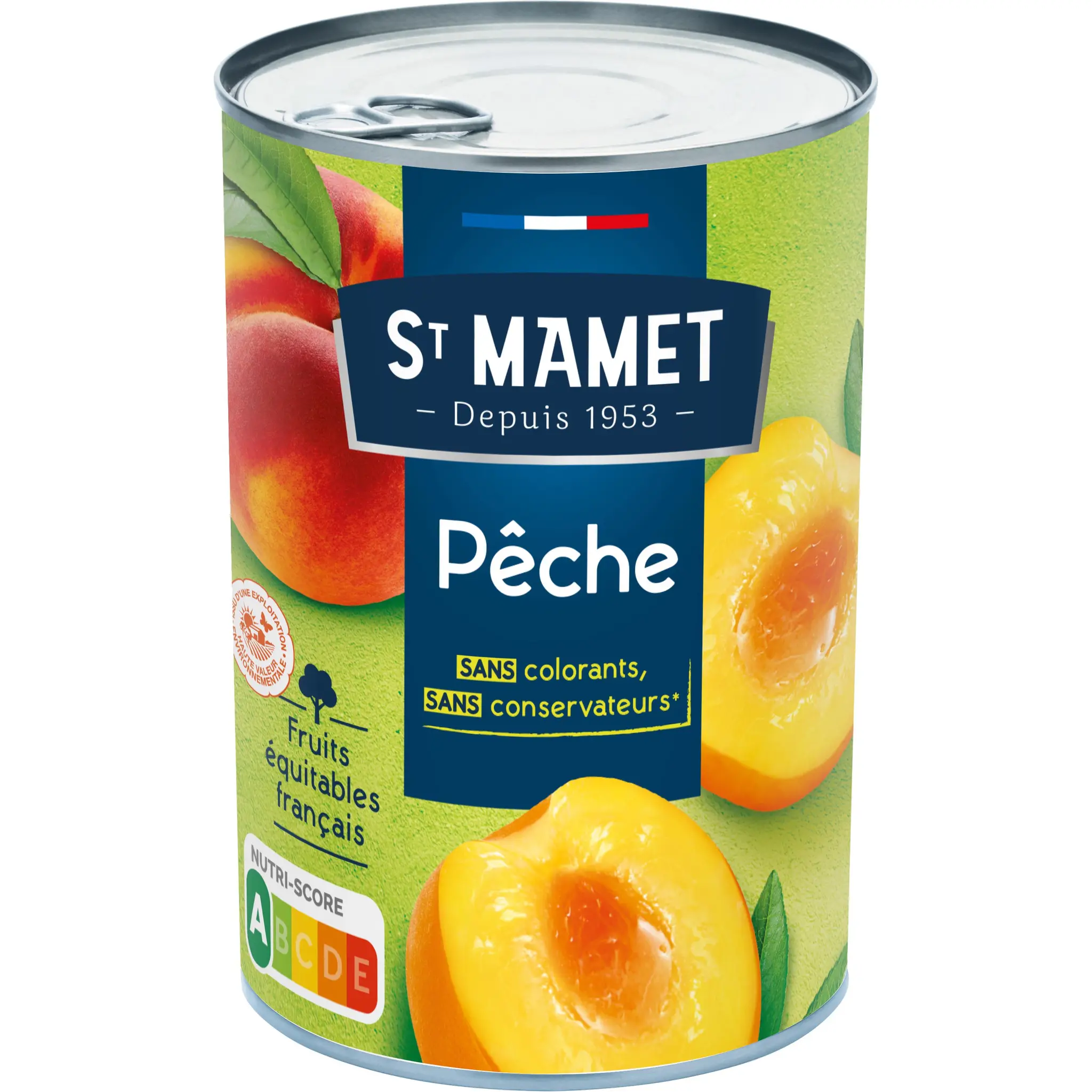 ST MAMET Pêches au sirop
