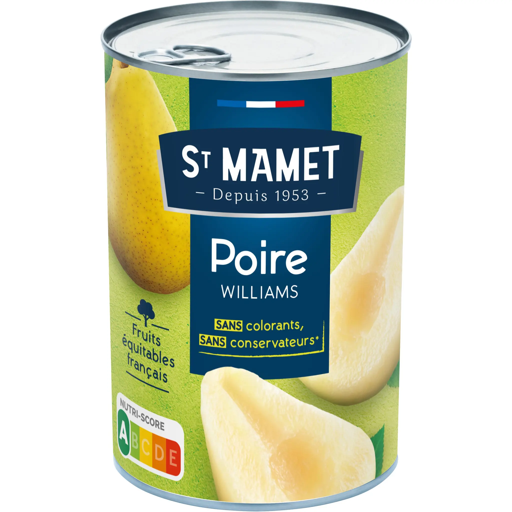 ST MAMET Poires Williams sans colorants et sans conservateurs