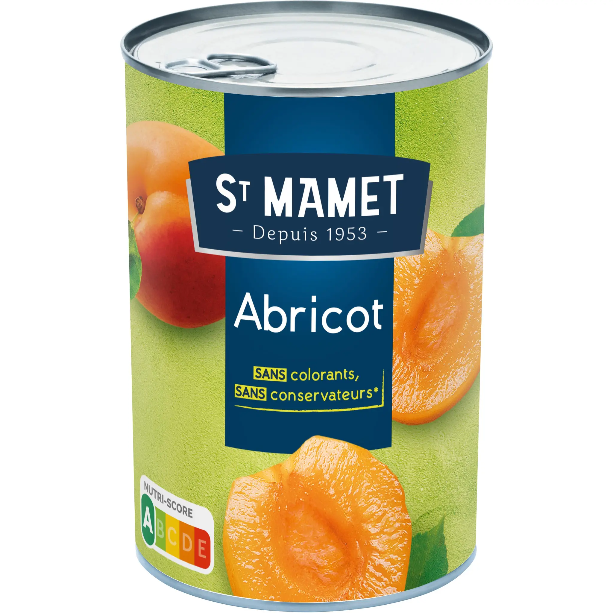 ST MAMET Abricots de Méditérrananée au sirop