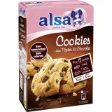 ALSA Préparation pour cookies aux pépites de chocolat