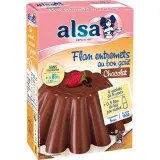 ALSA Préparation pour flan entremets saveur chocolat