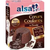 ALSA Préparation pour gâteaux cœurs coulants au chocolat