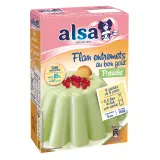 ALSA Préparation pour flan entremets saveur pistache