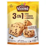 VAHINE Ma recette maison préparation 3 en 1 pour cookies muffins ou cake
