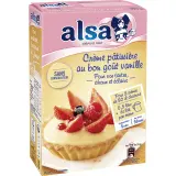 ALSA Préparation pour crème pâtissière saveur vanille