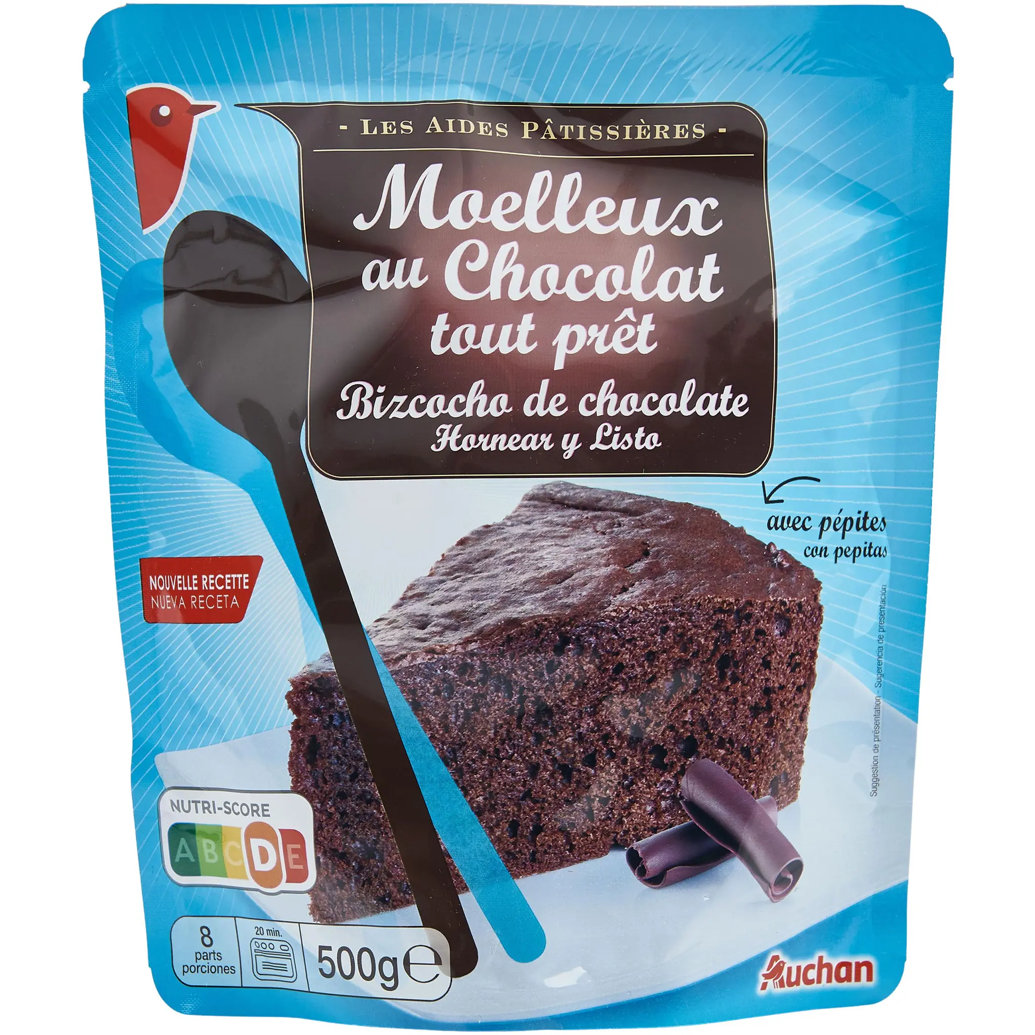 AUCHAN Moelleux au Chocolat tout prêt