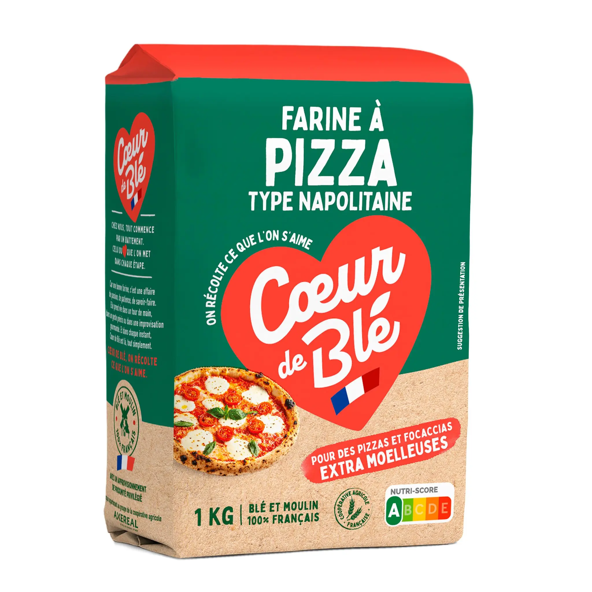 COEUR DE BLE Farine à pizza de type napolitaine