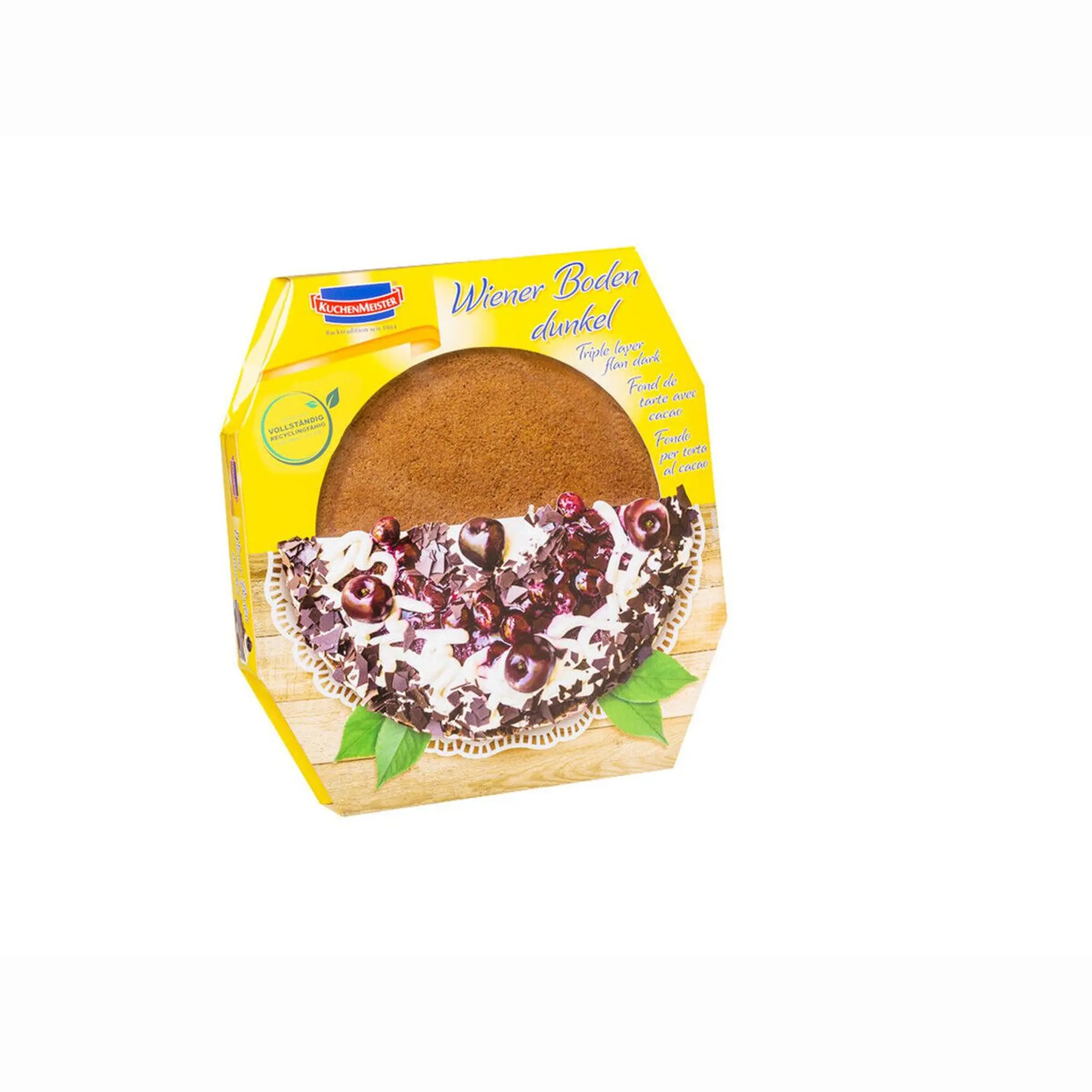 KUCHENMEISTER Fond de tarte avec cacao à garnir